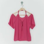 BLUSA FUCSIA  DOMINIO  L