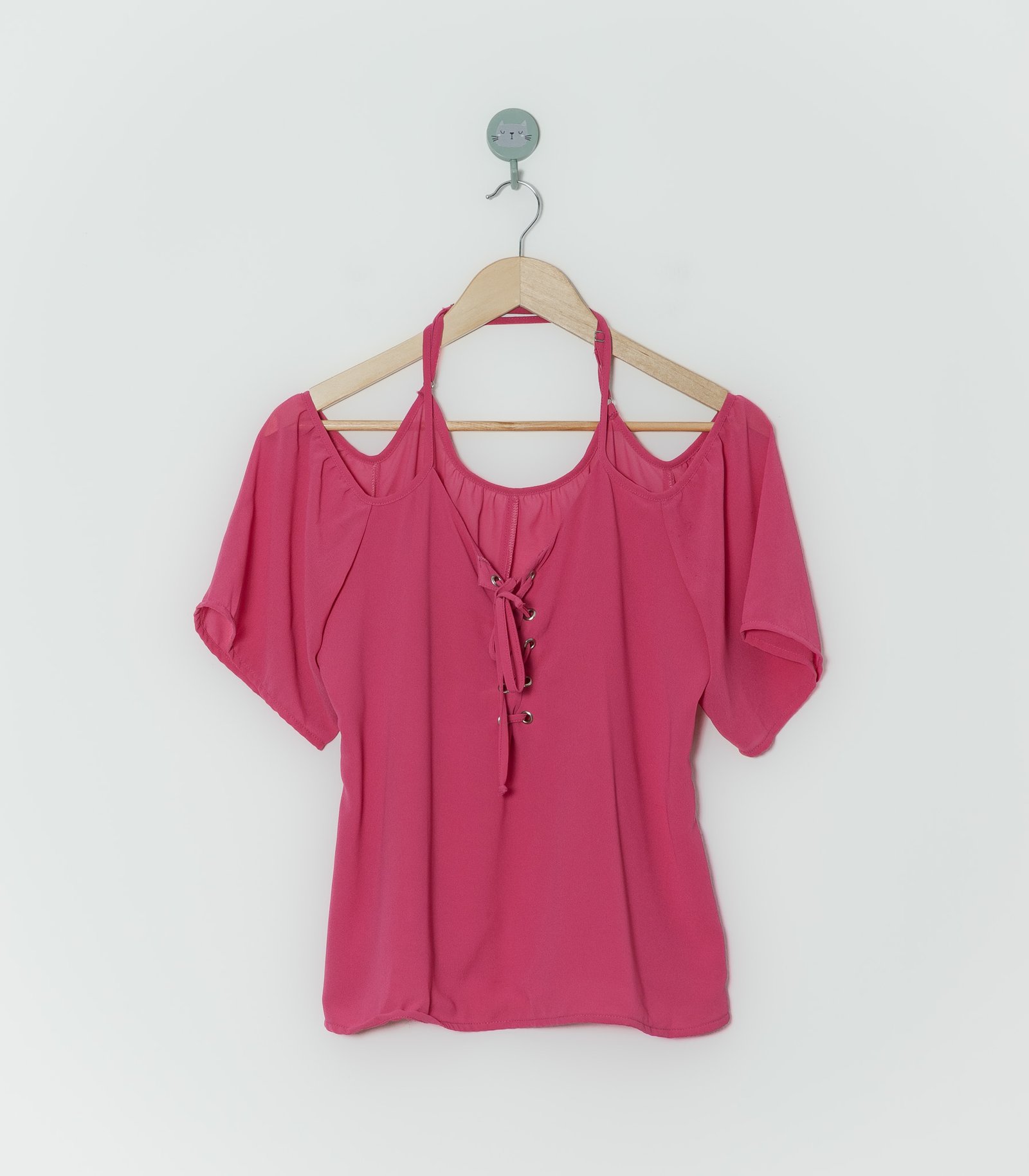 BLUSA FUCSIA  DOMINIO  L