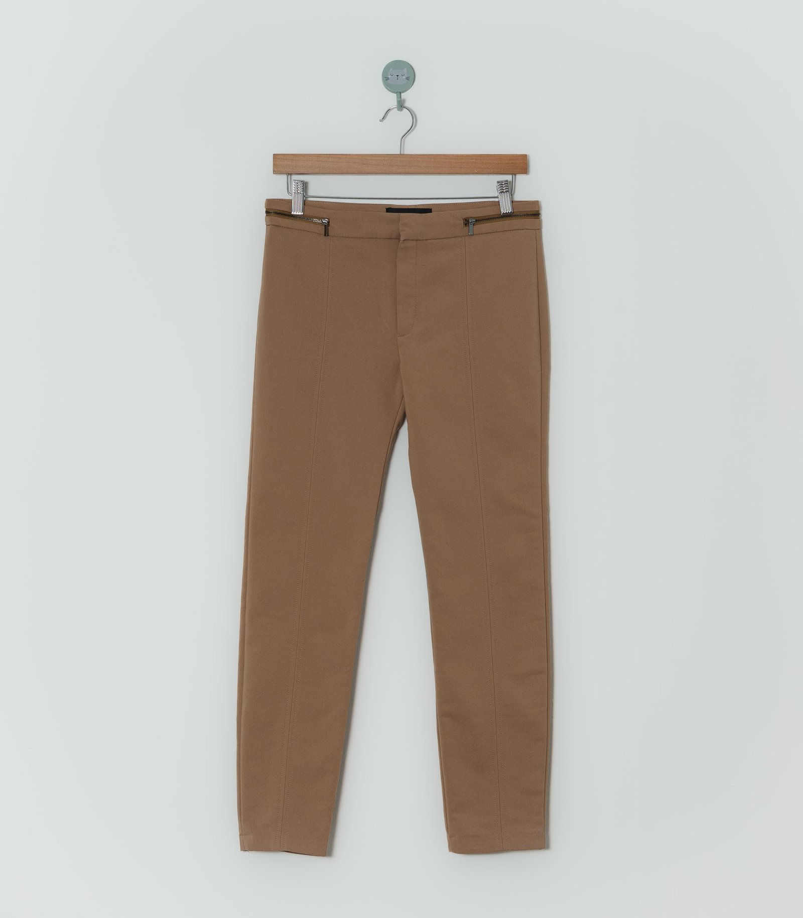 PANTALÓN CAFÉ  MNG  04