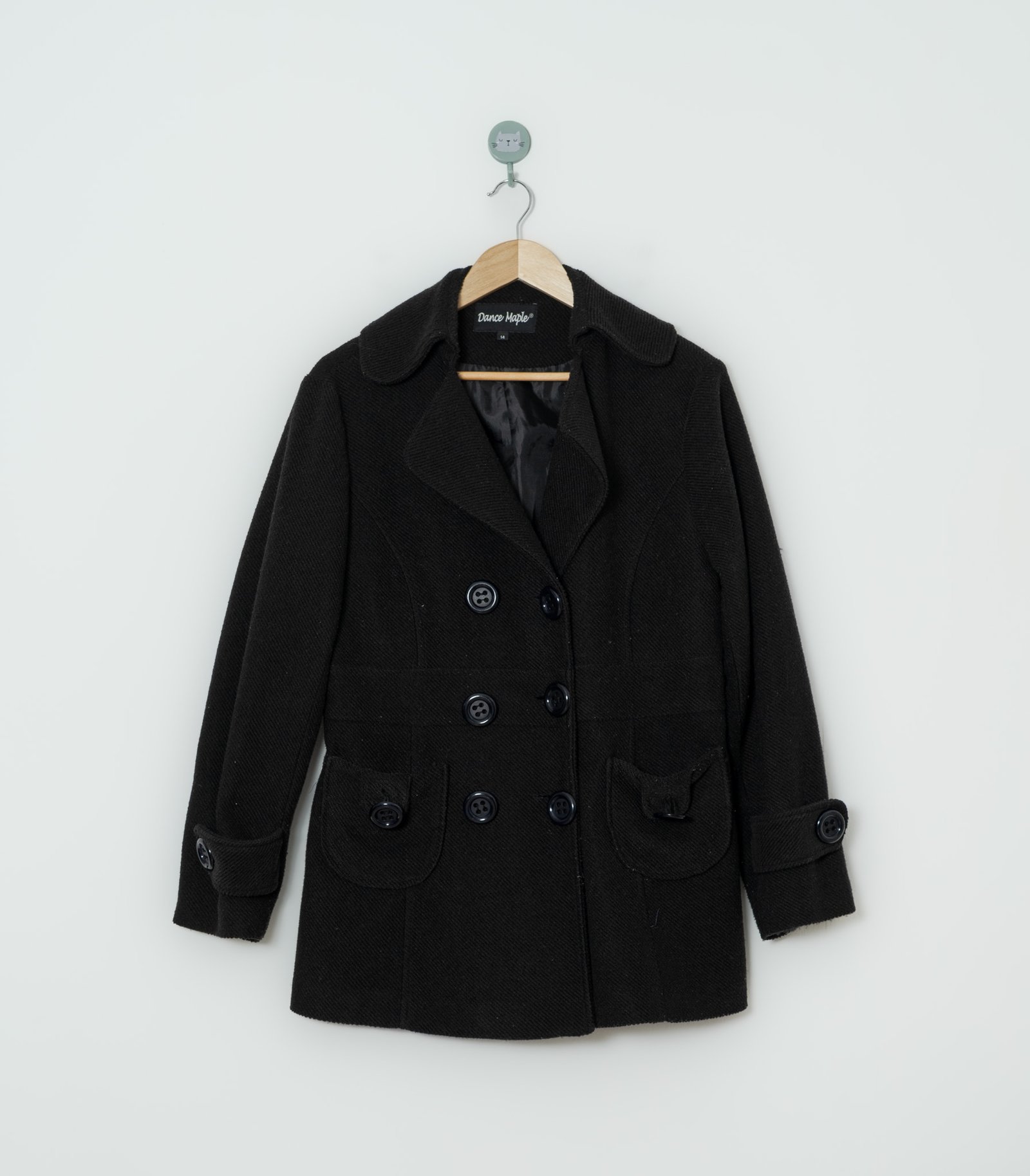 ABRIGO NEGRO  DANCE MAPLE  14