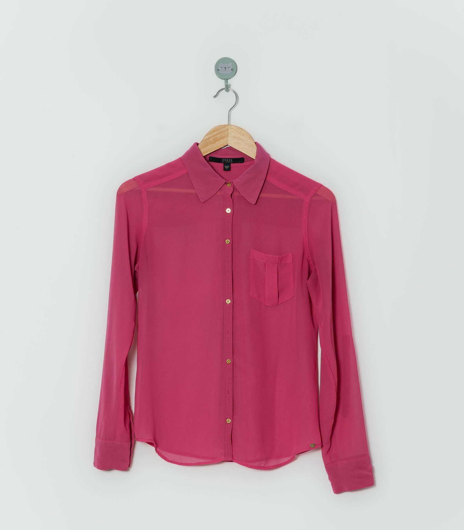 CAMISA FUCSIA  GUESS  S