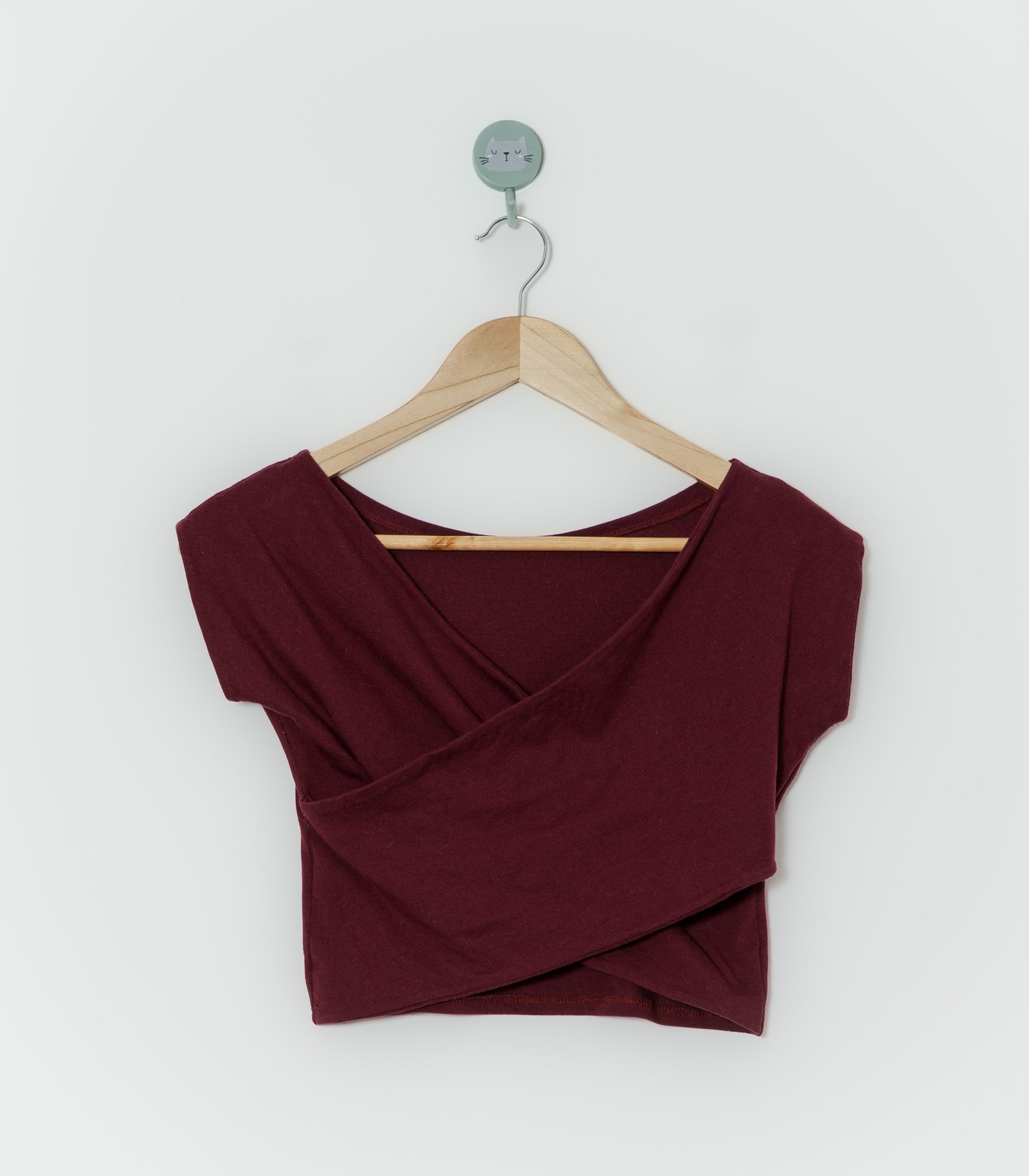 CROP TOP VINO  M