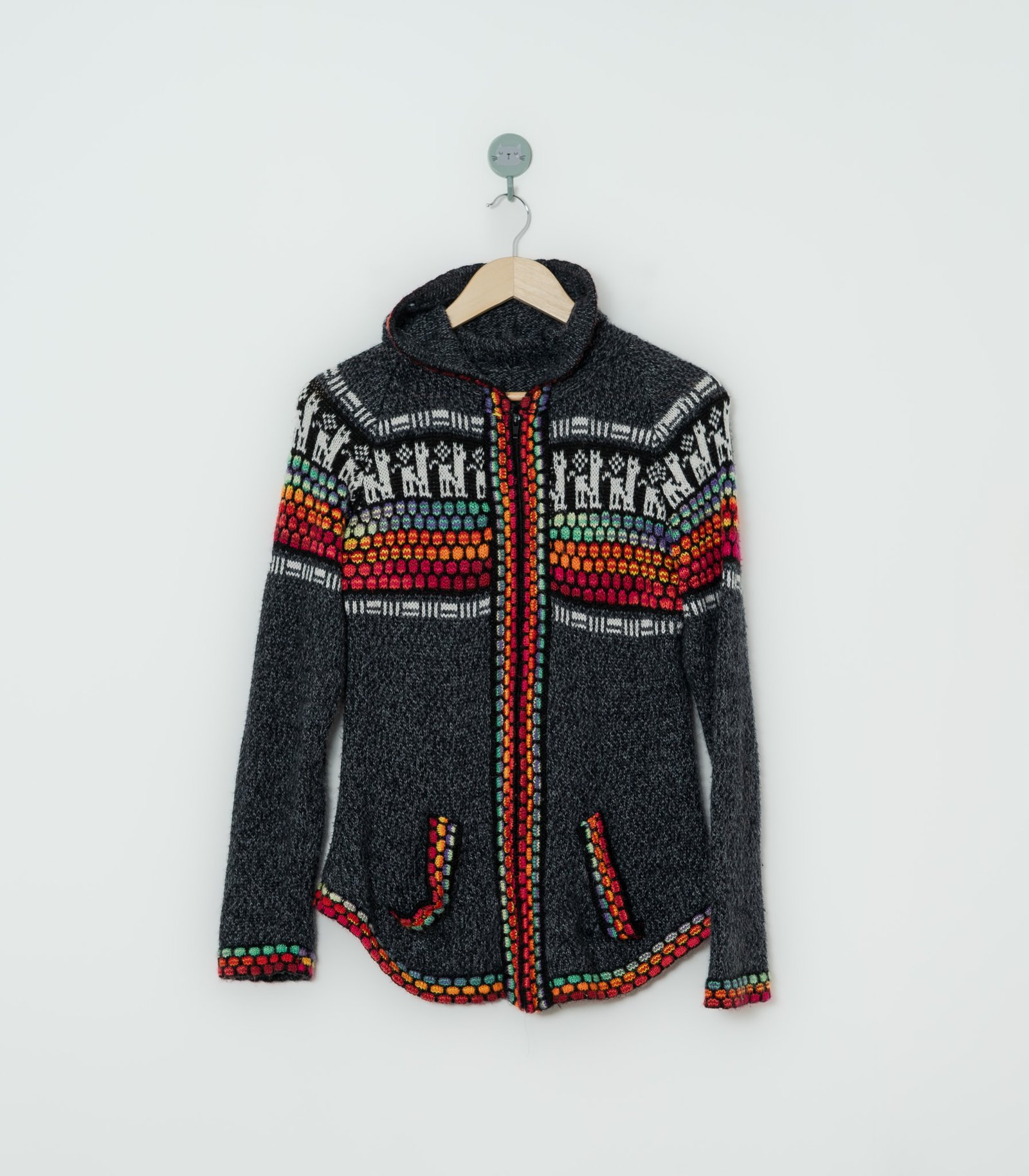 SACO GRIS COLORES  M