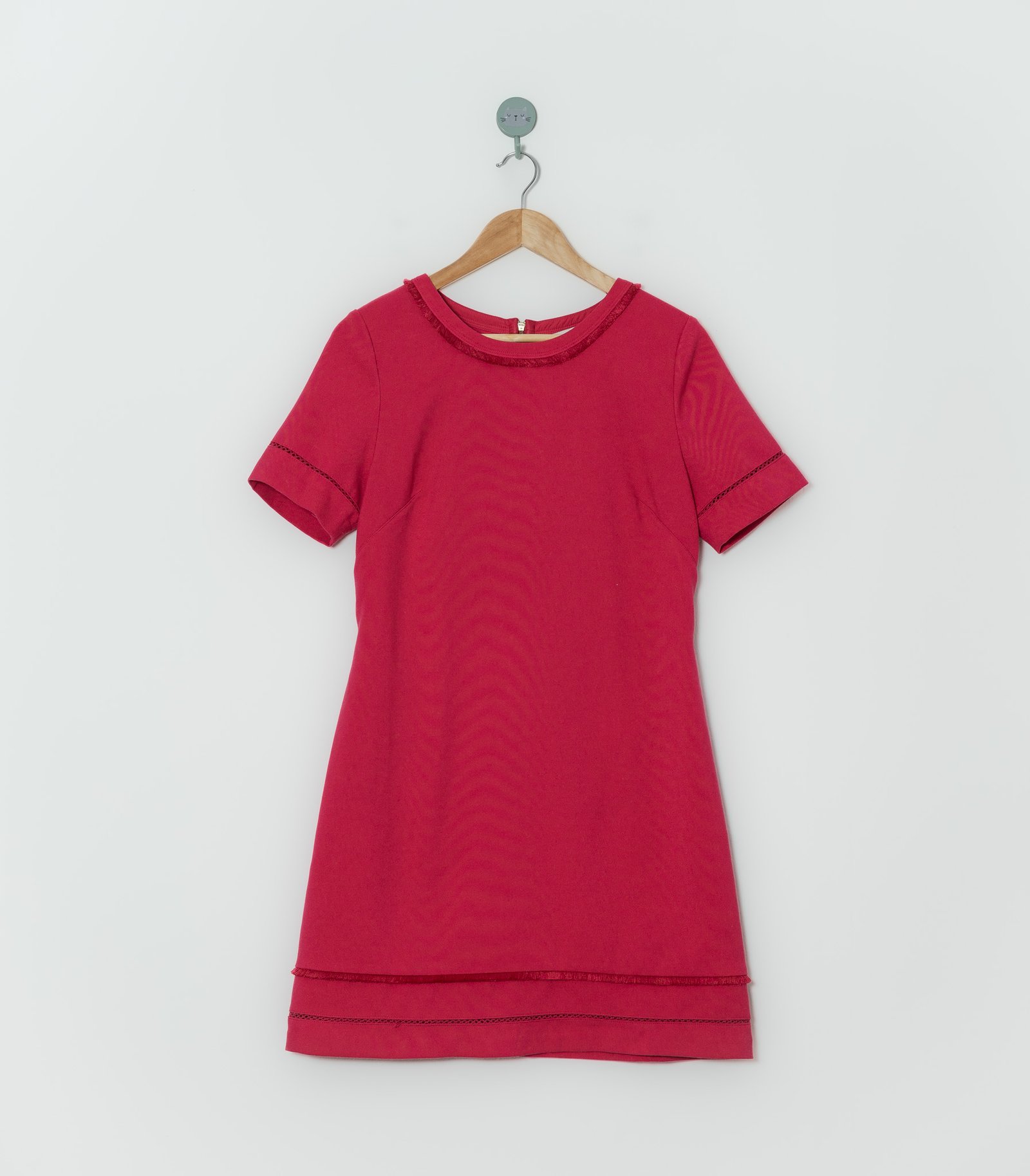 VESTIDO FUCSIA  LOFT  10