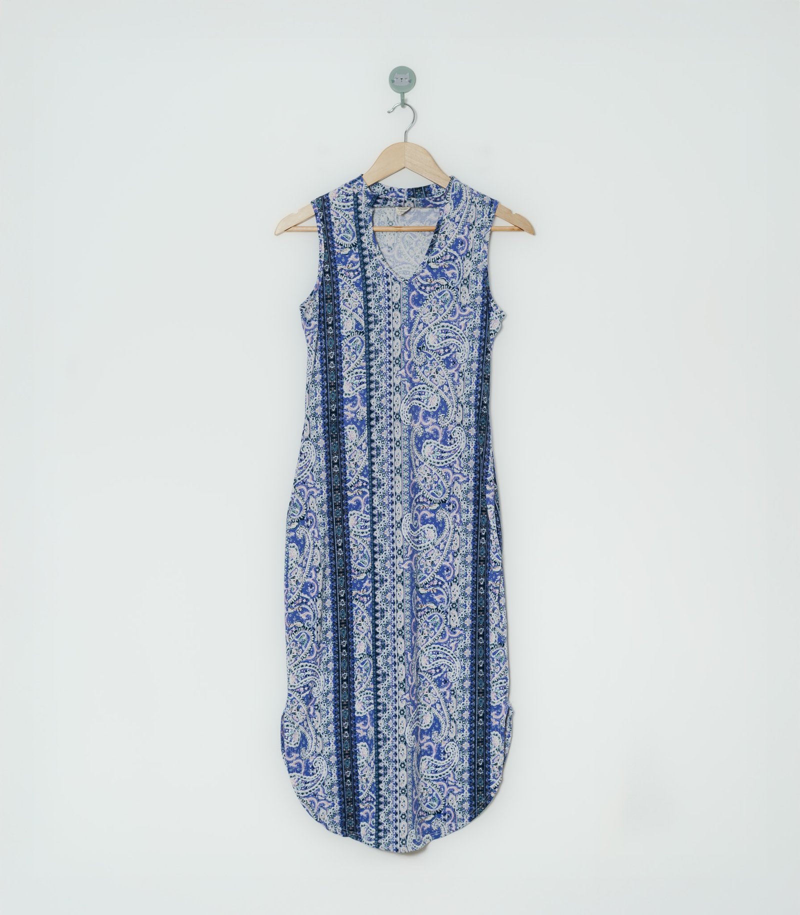 VESTIDO BLANCO MORADO  ULTRA FLIRT  M