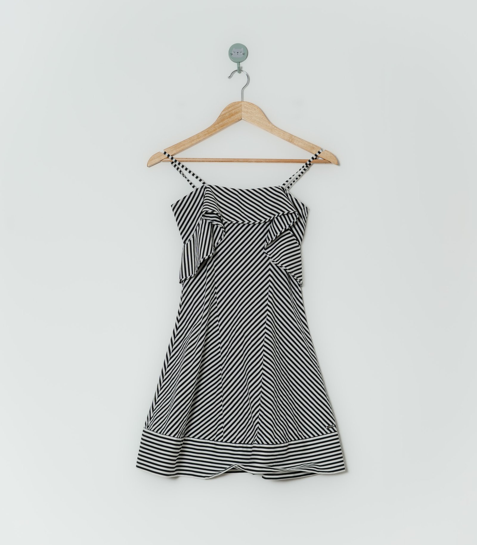 VESTIDO NEGRO BLANCO  ARMANI  0