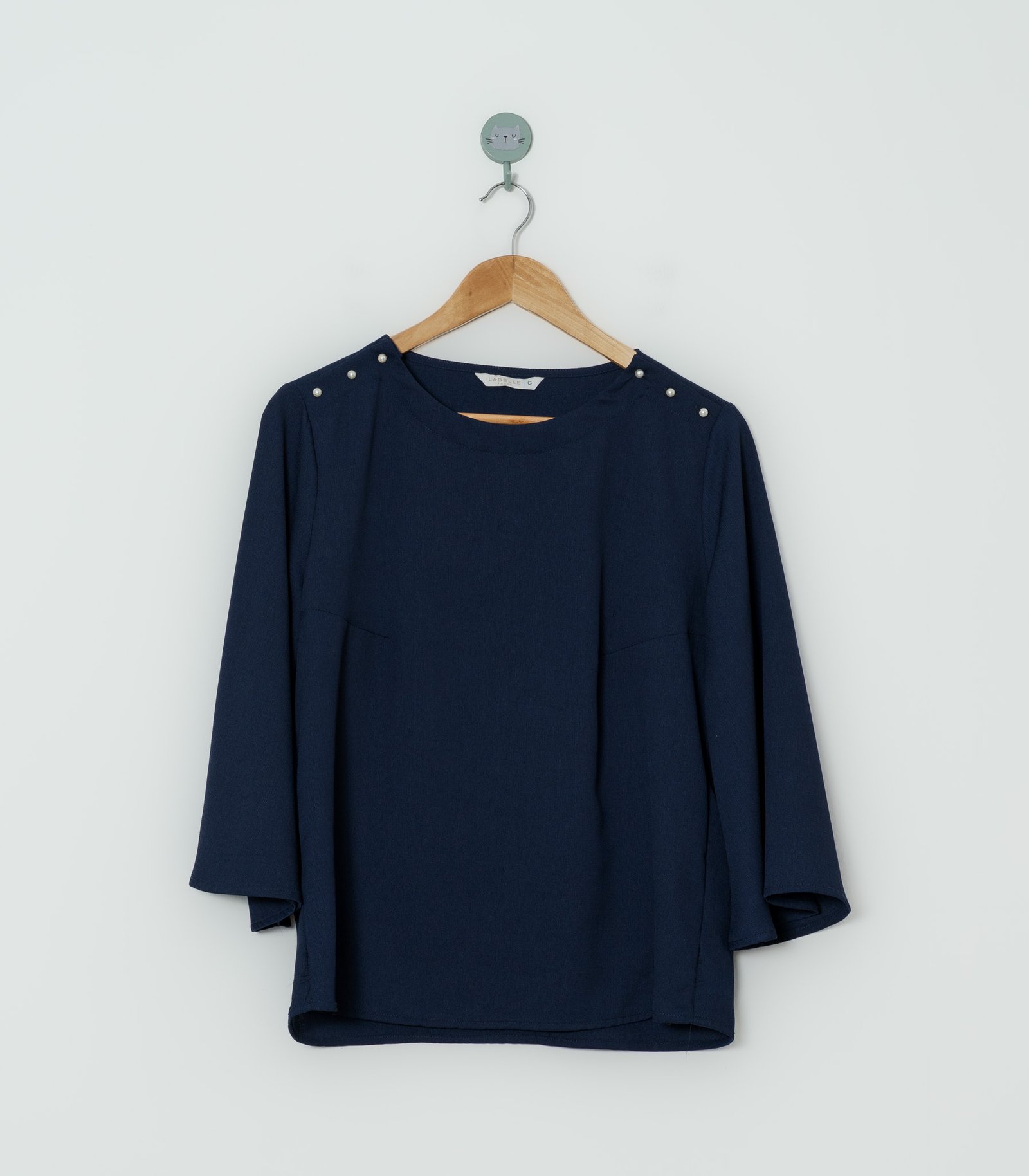 BLUSA AZUL  LABELLE  L