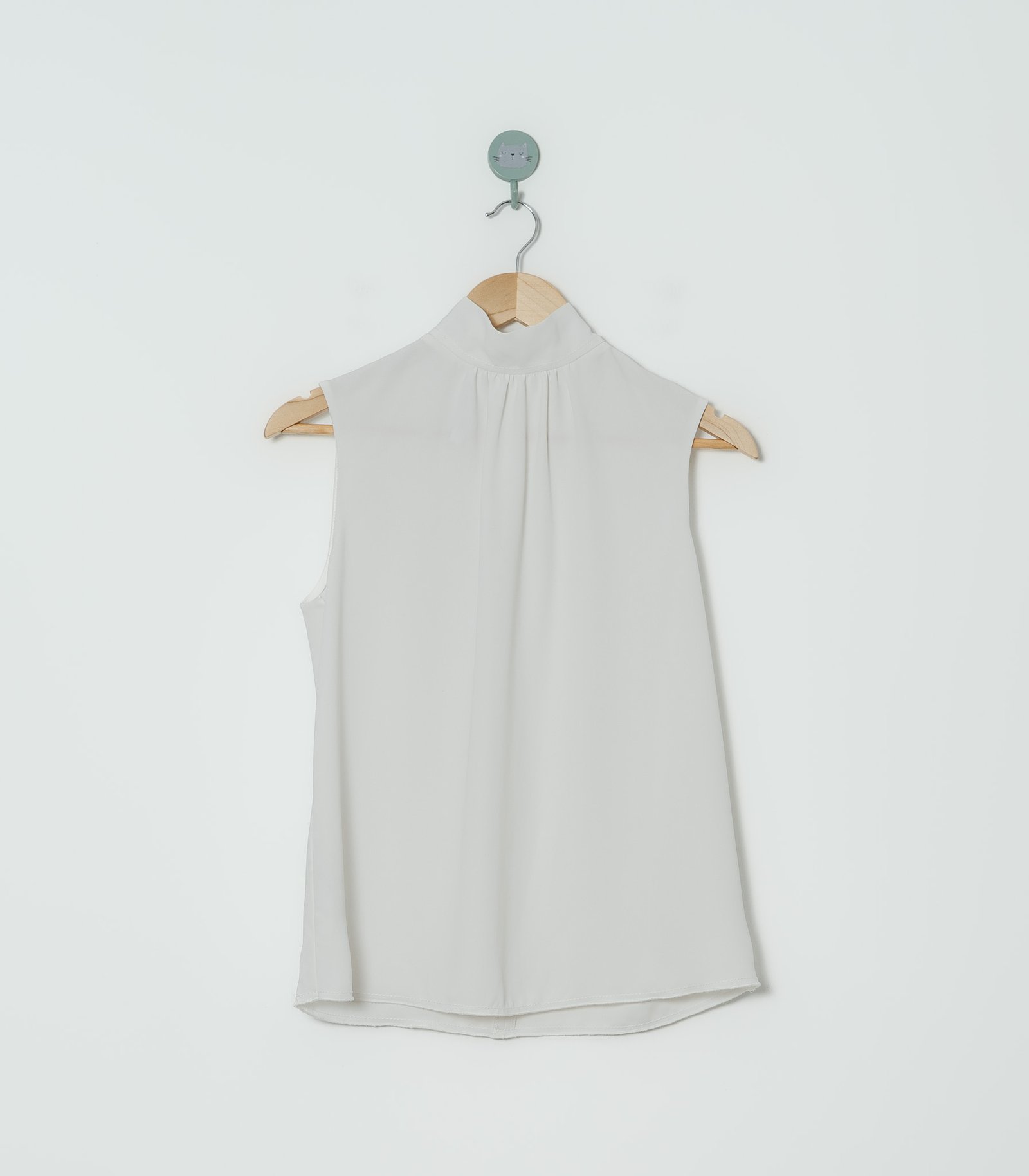 BLUSA BLANCA  MNG  XS