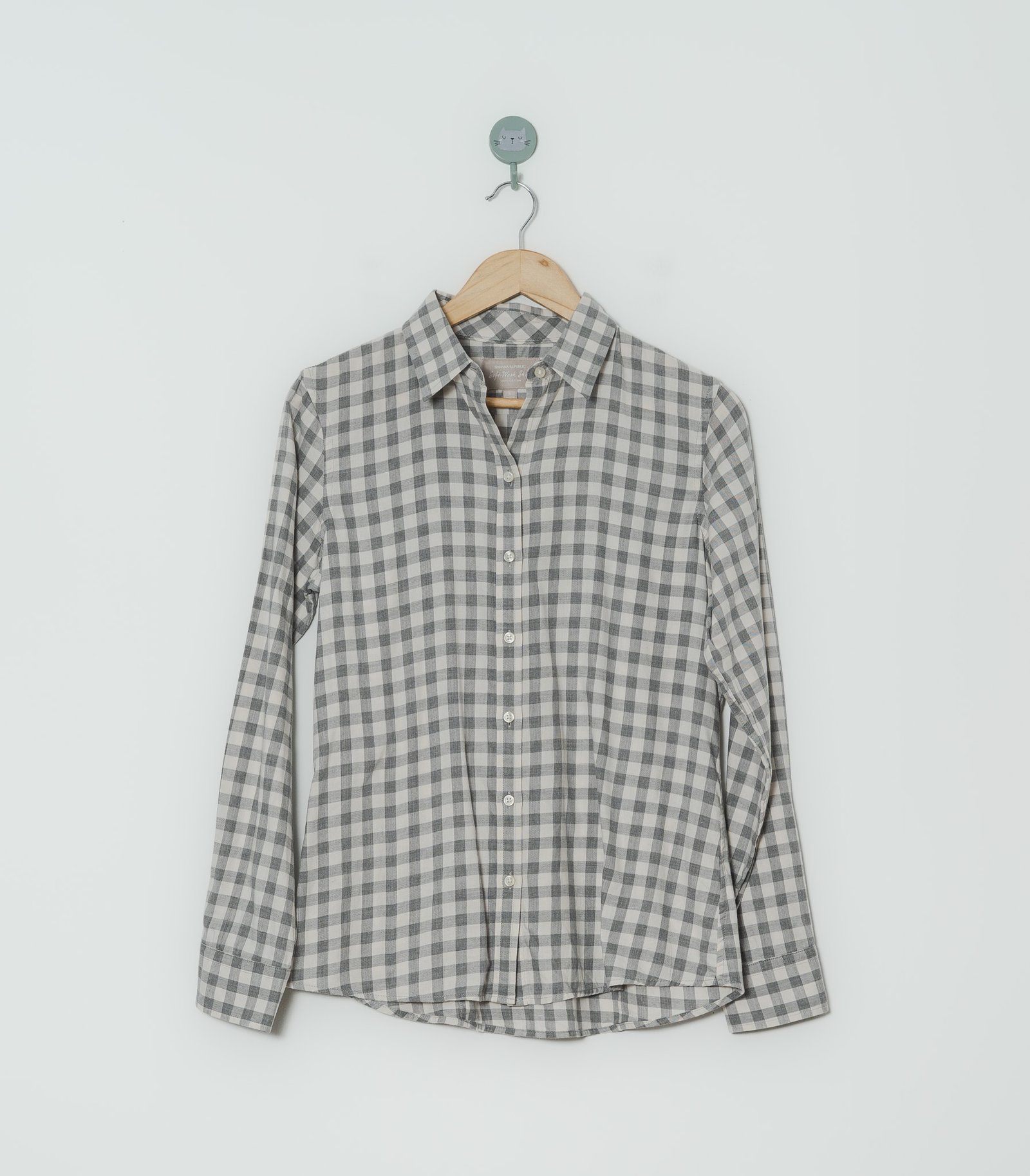 CAMISA CUADROS  BANANA REPUBLIC  S