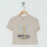 CAMISETA BEIGE ESTAMPADA  ONLY  S