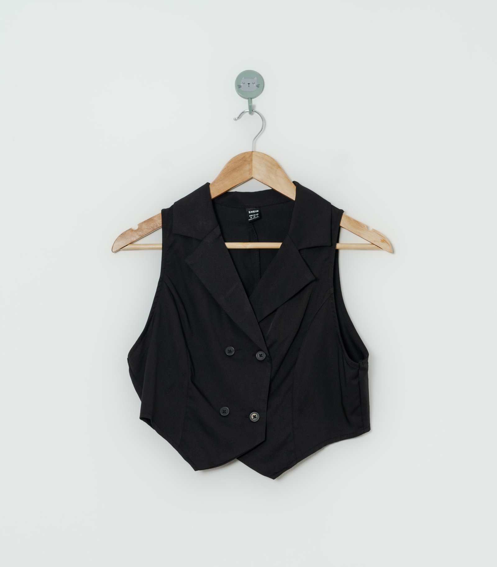 CHALECO NEGRO  SHEIN  M