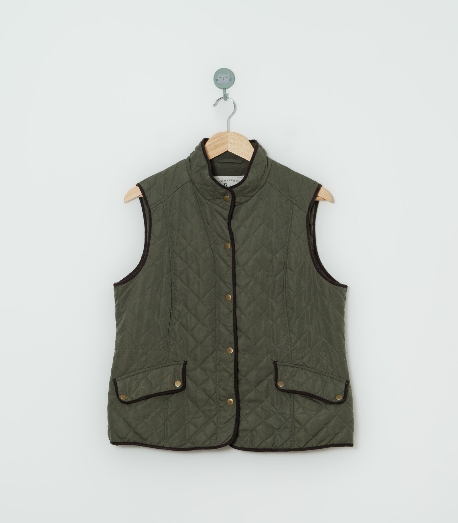 CHALECO VERDE  BASS L