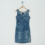 NUEVO VESTIDO JEAN AZUL  MJ EXCLUSIVE  12