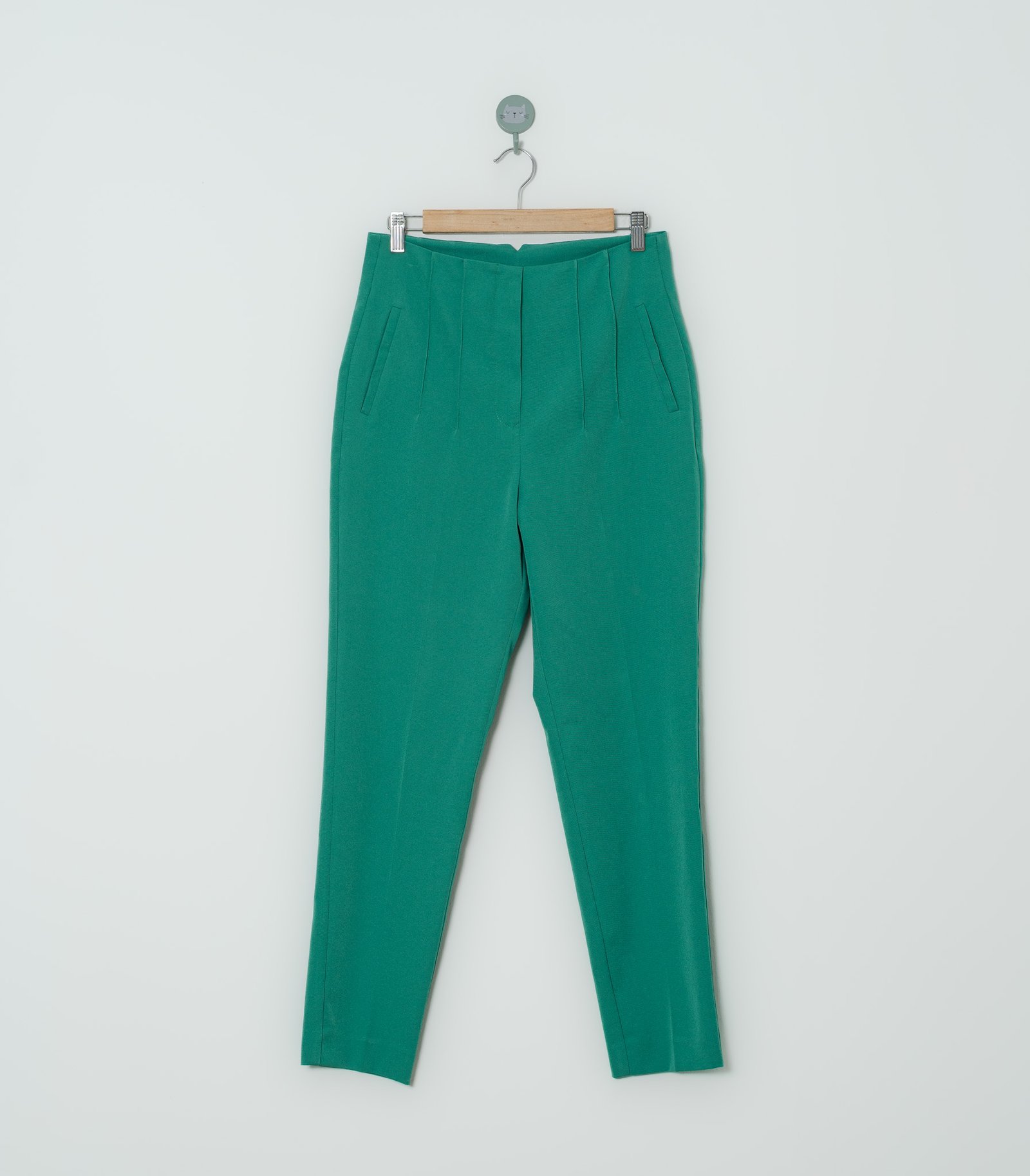 PANTALÓN VERDE  PEACH COLORS  M