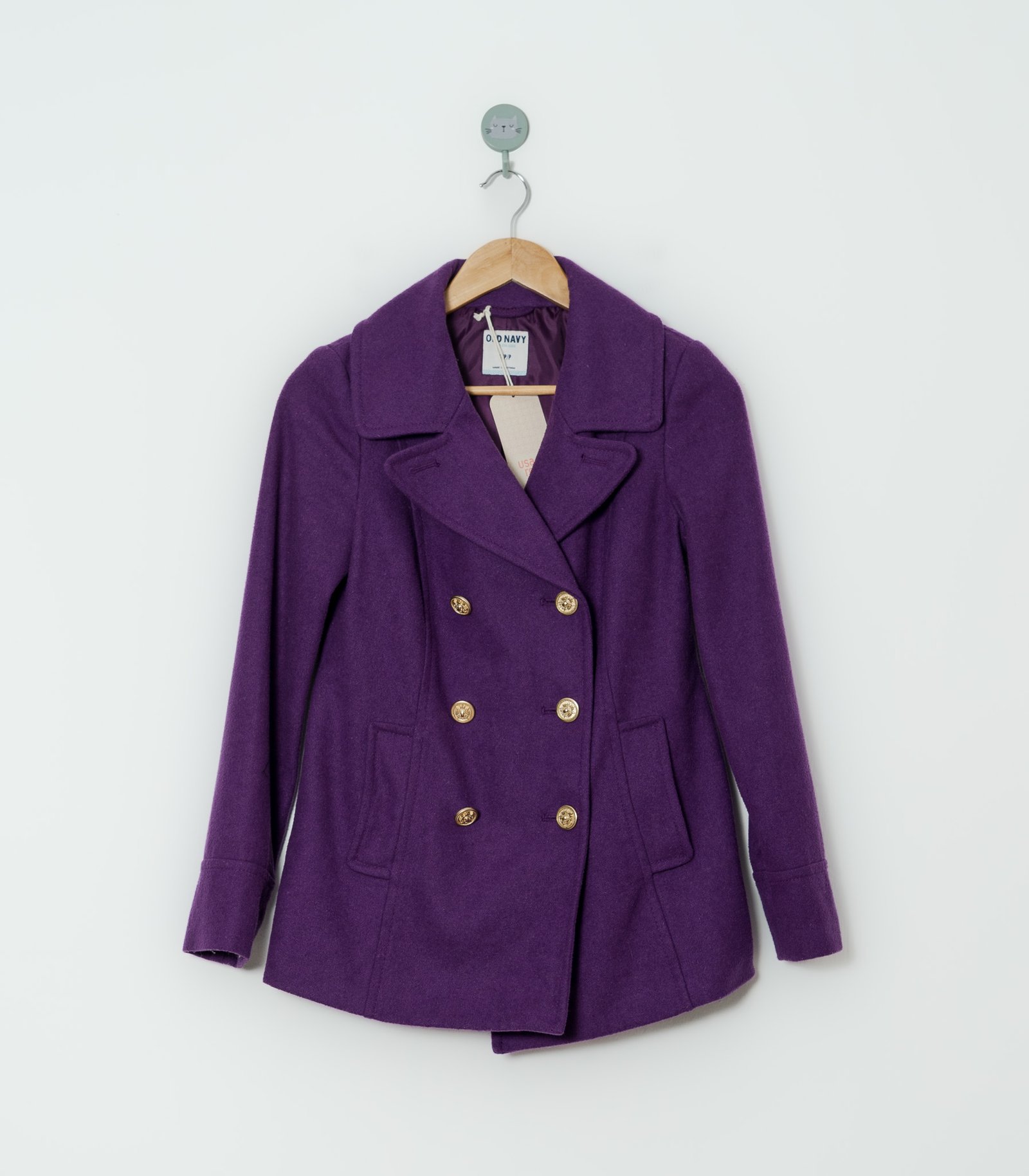 ABRIGO MORADO  OLD NAVY  S
