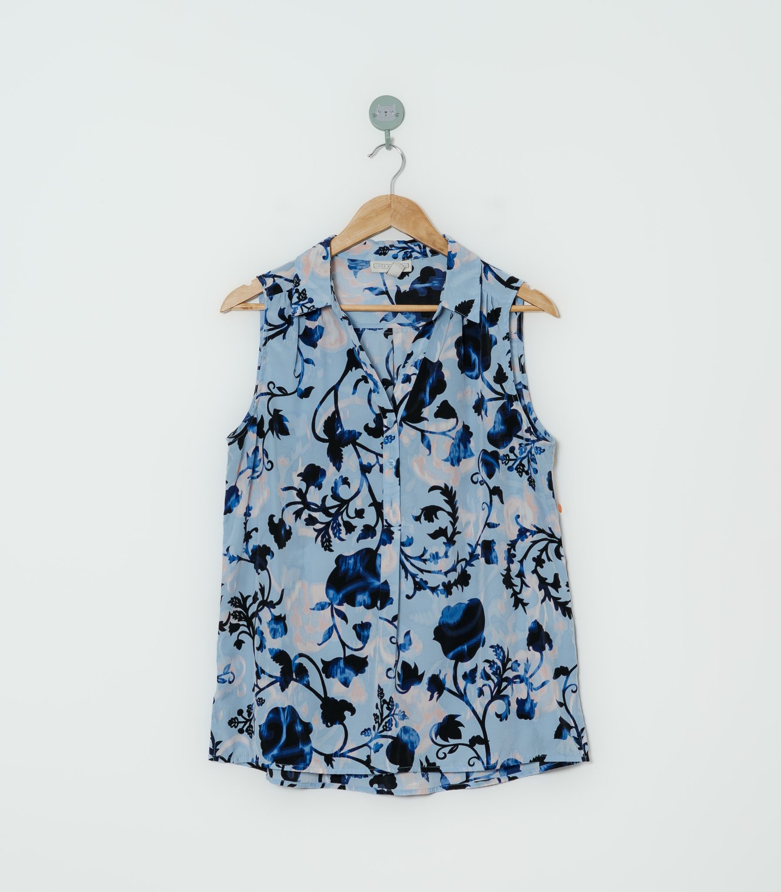 BLUSA CELESTE FLORES  DANA BUCHMAN  L