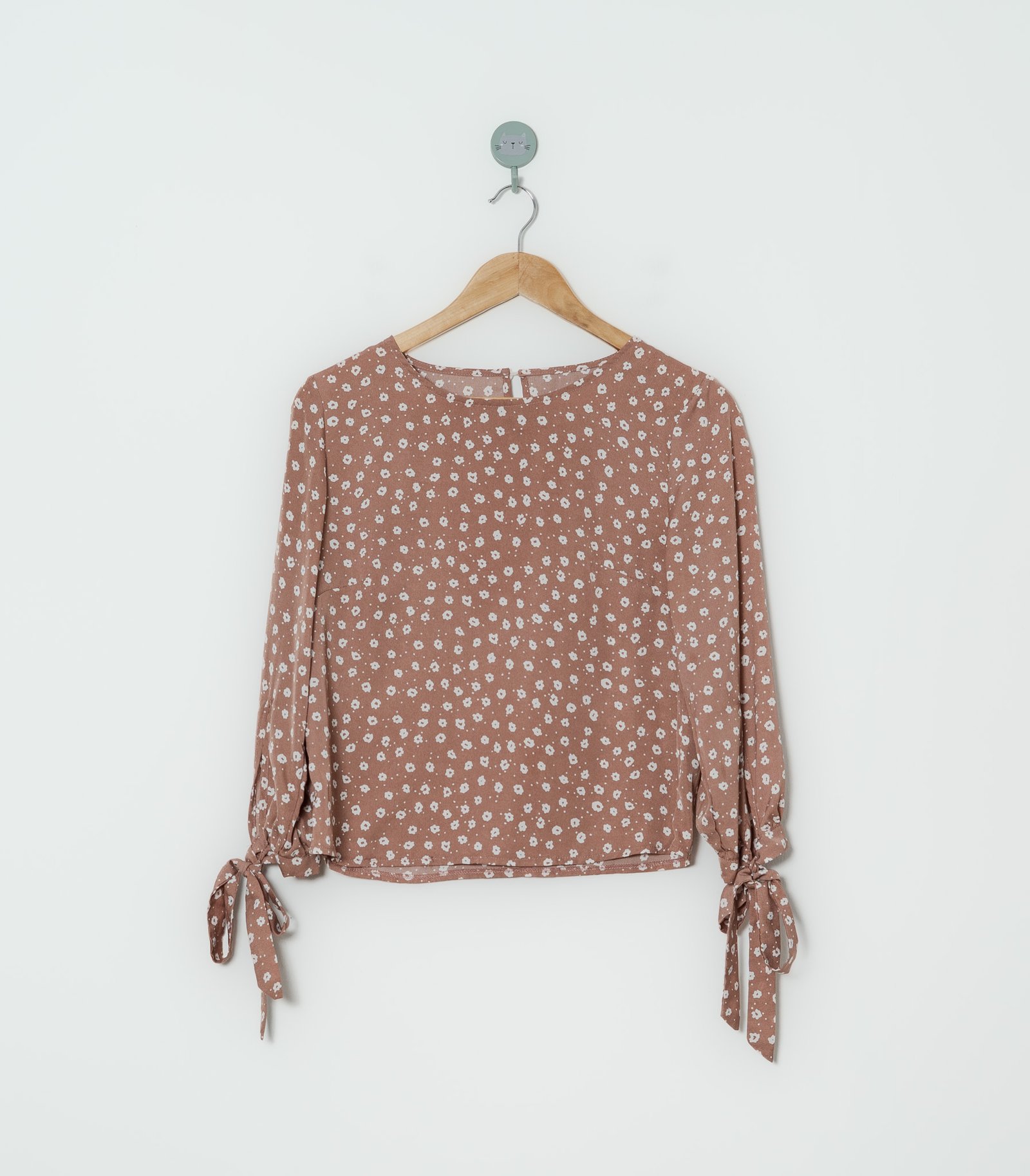 BLUSA ROSA FLORES  S