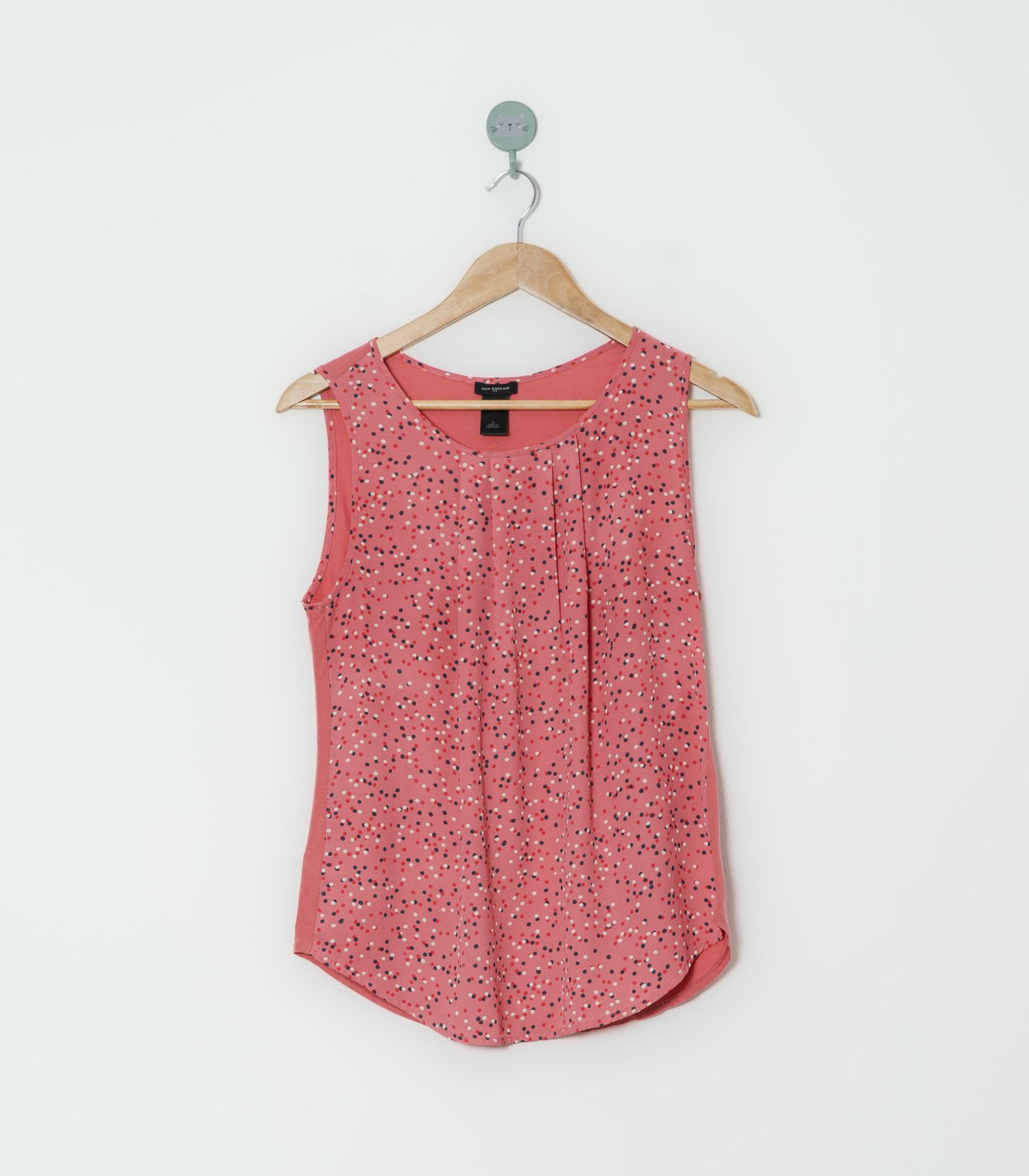 BLUSA ROSA LUNARES  ANN TAYLOR  S
