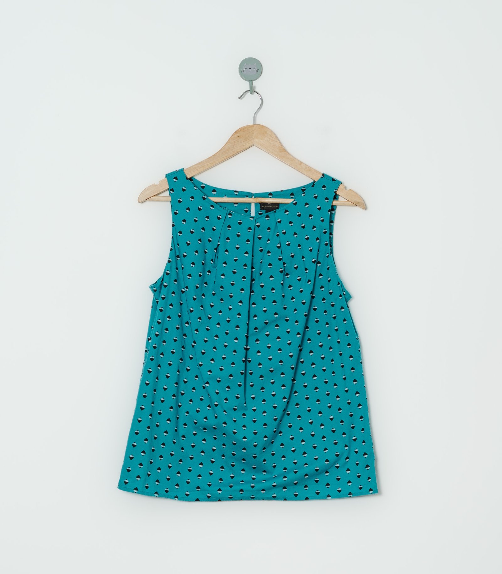 BLUSA TURQUESA  WORTHINGTON  M