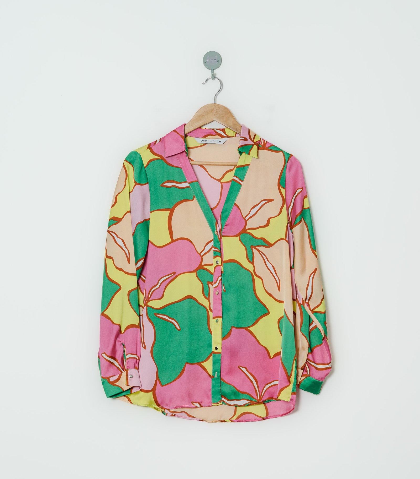 CAMISA COLORIDA  ZARA  S