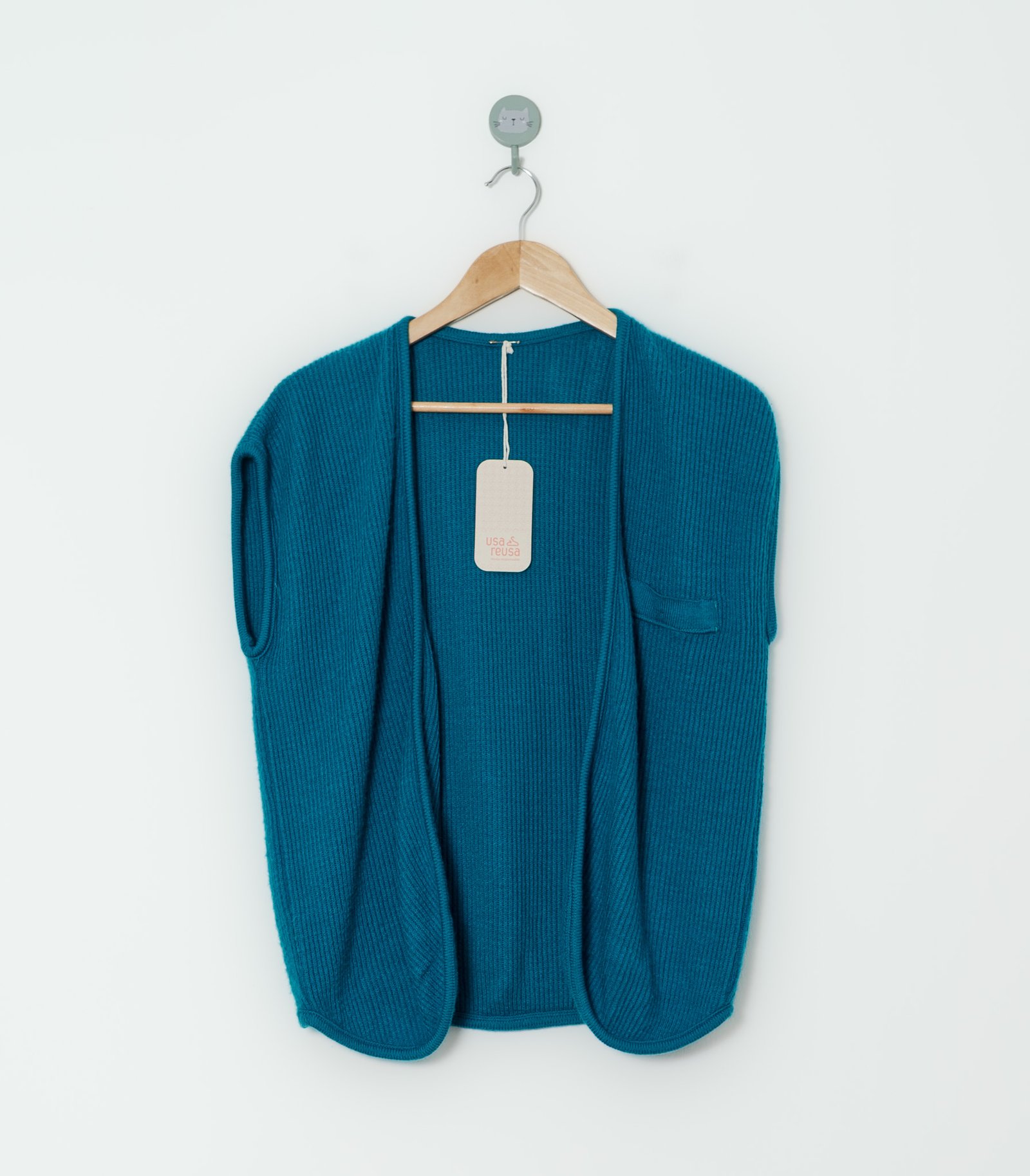 CHALECO TURQUESA  M