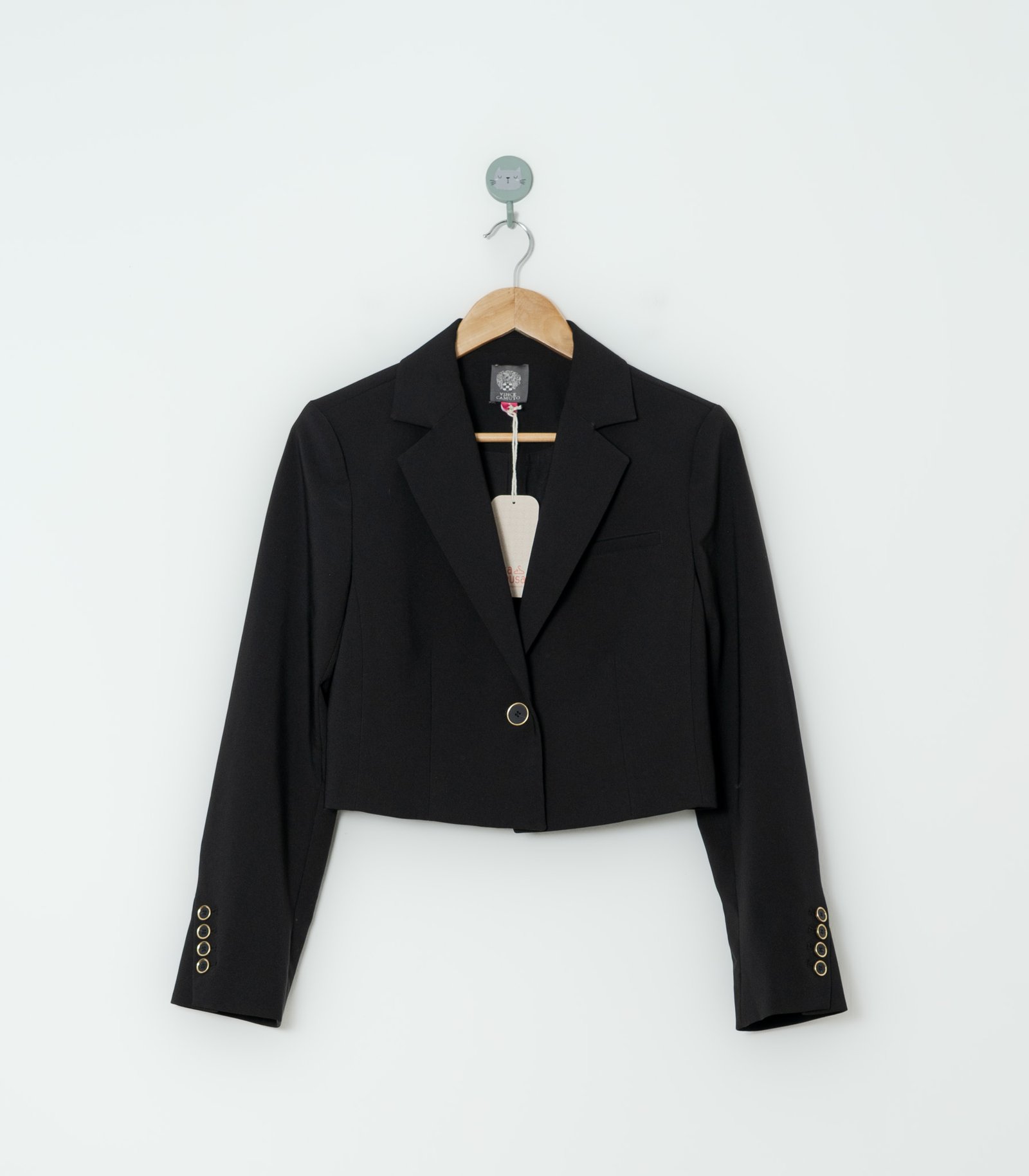 CHAQUETA NEGRA  VINCE CAMUTO  S