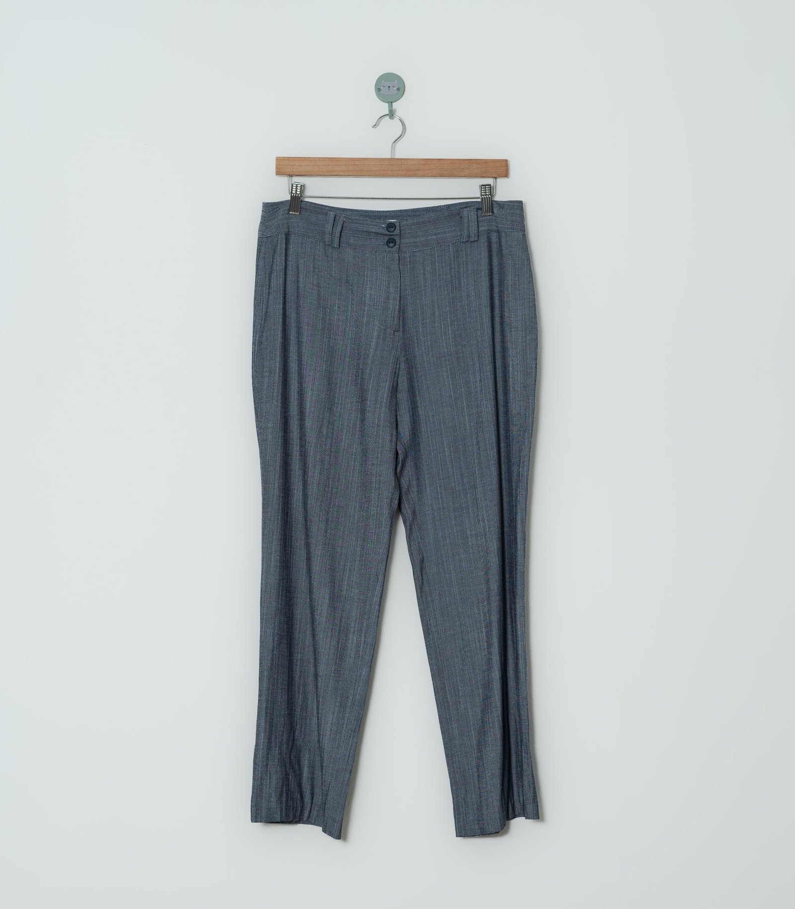 PANTALÓN GRIS AZULADO  FESTA  42