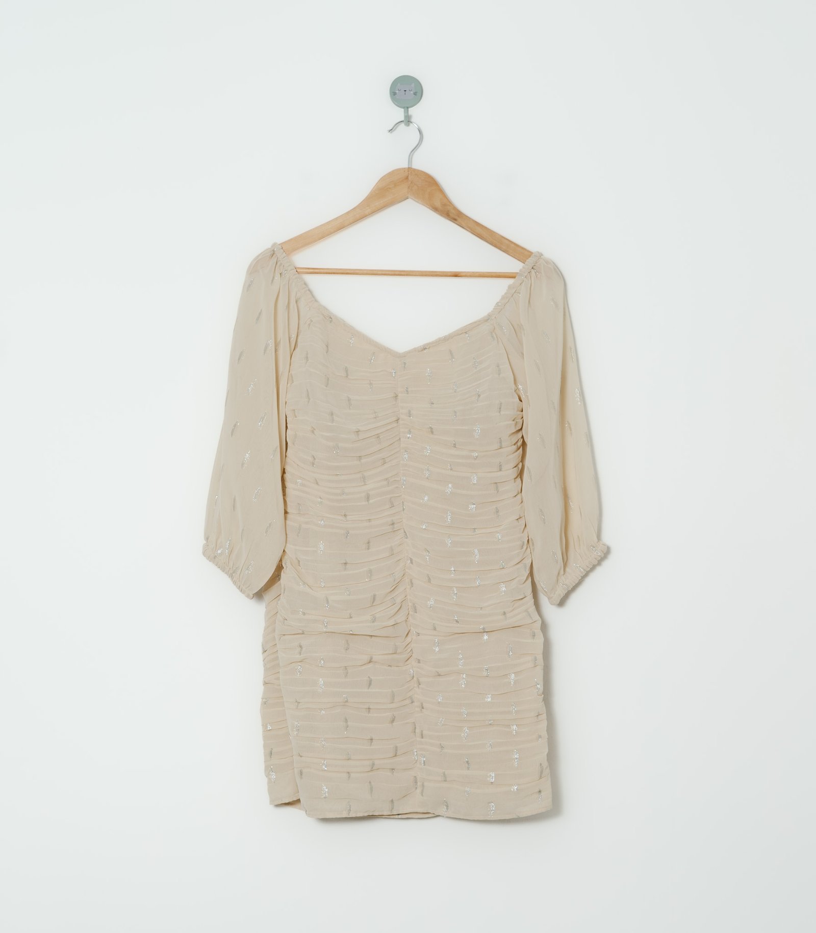 VESTIDO BEIGE  HYM  S