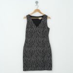 VESTIDO NEGRO FLORES MOLLY BRACKEM