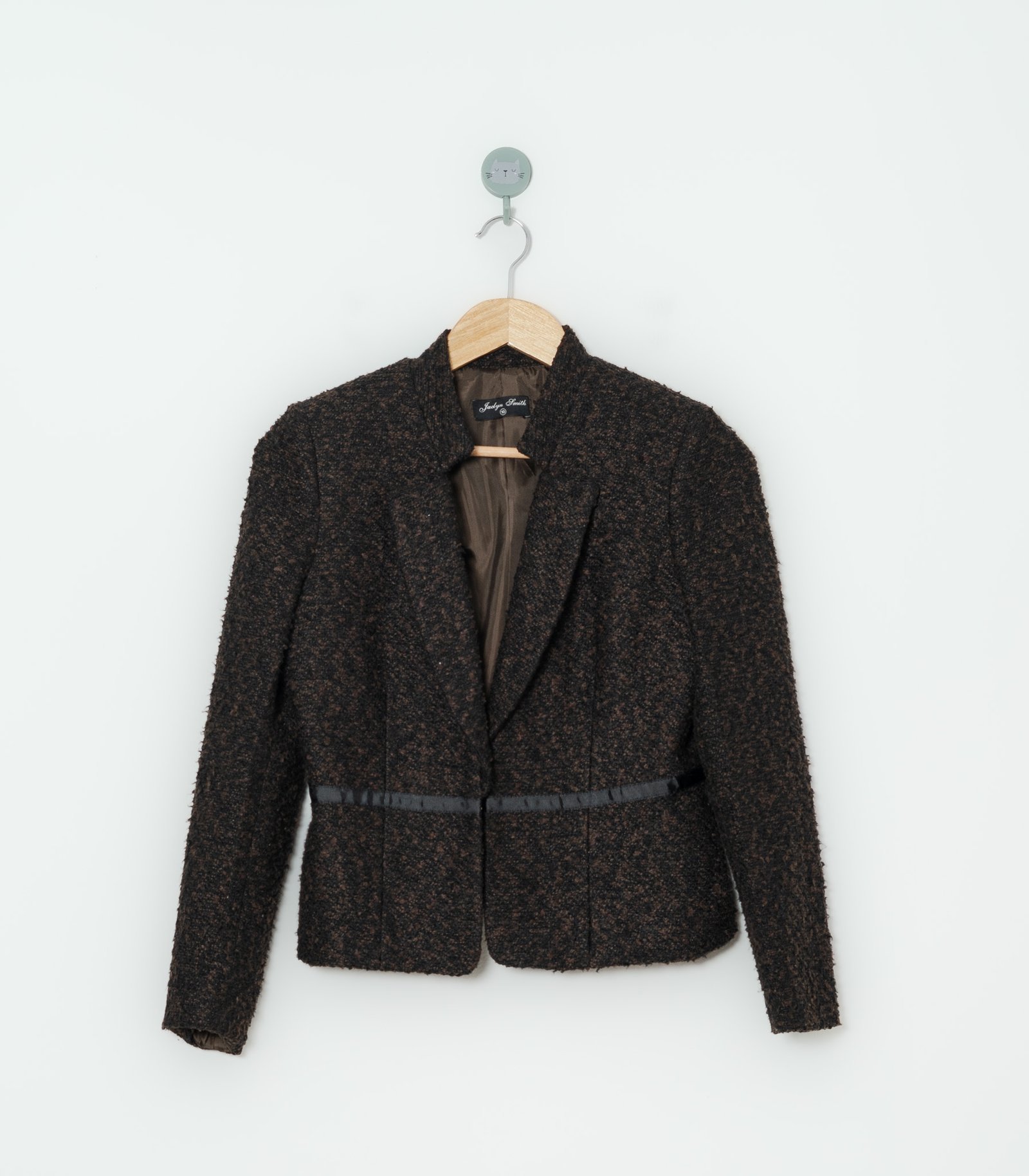 BLAZER CAFÉ NEGRO  JACLYN SMITH  10