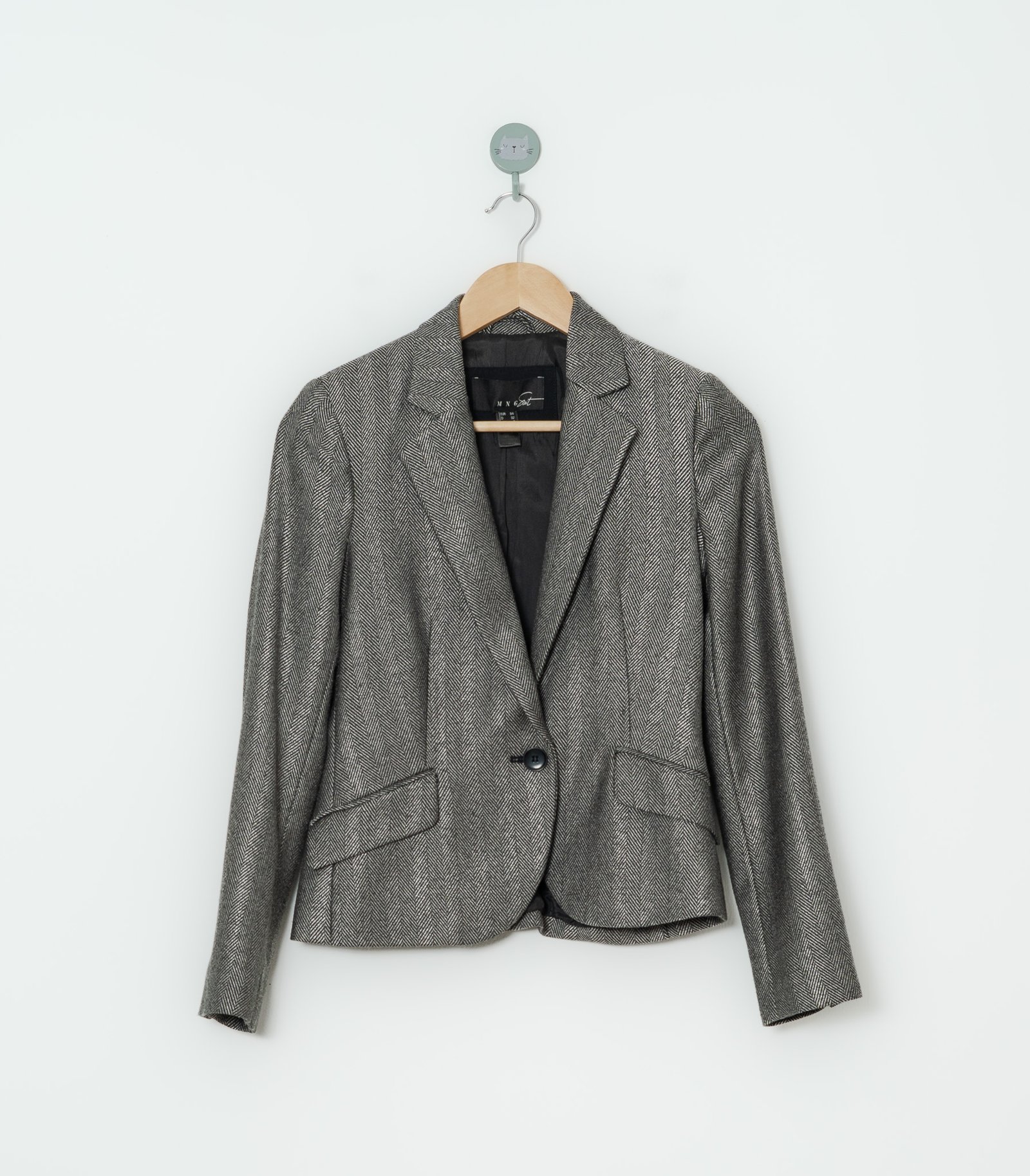BLAZER GRIS  MNG  XS