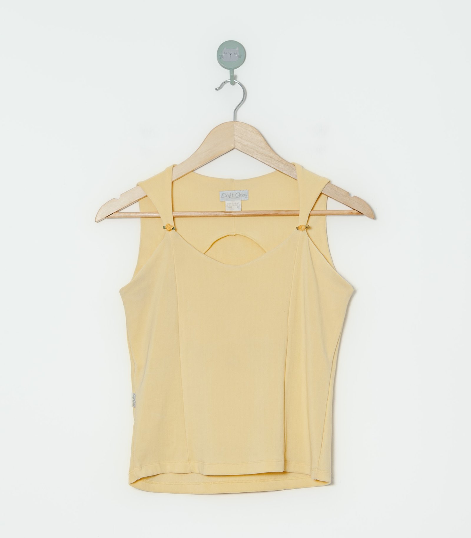 BLUSA AMARILLA  SOFT  S-M