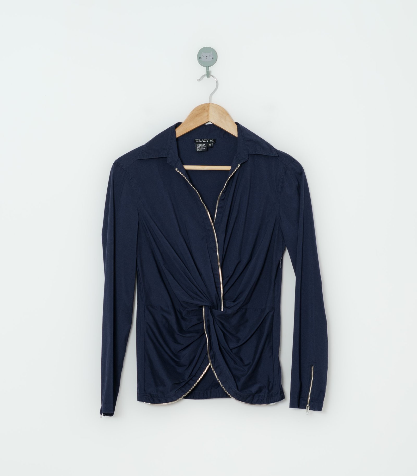 BLUSA AZUL  TRACY  M