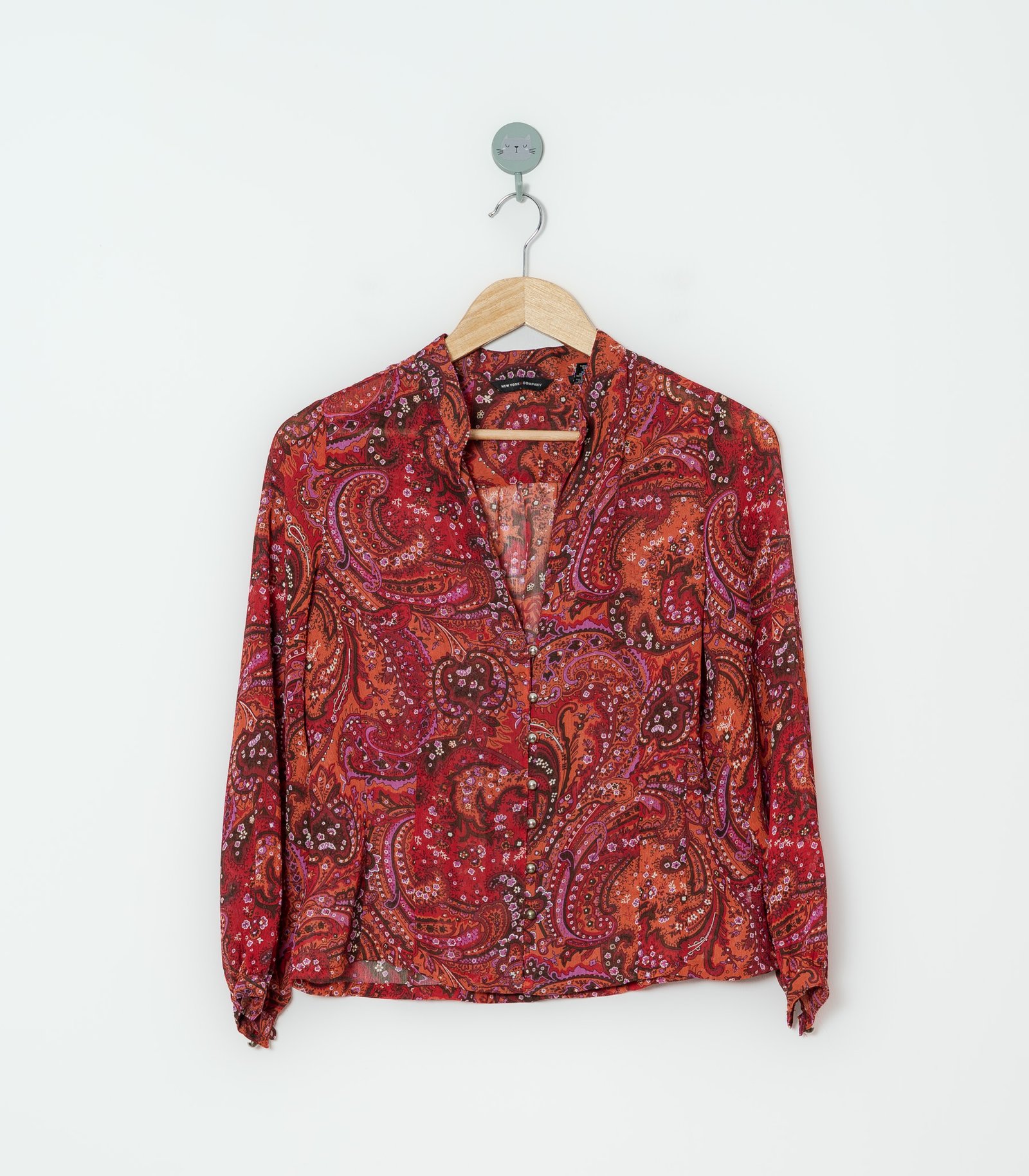 BLUSA ESTAMPADO COLORIDO  NEW YORK COMPANY  L