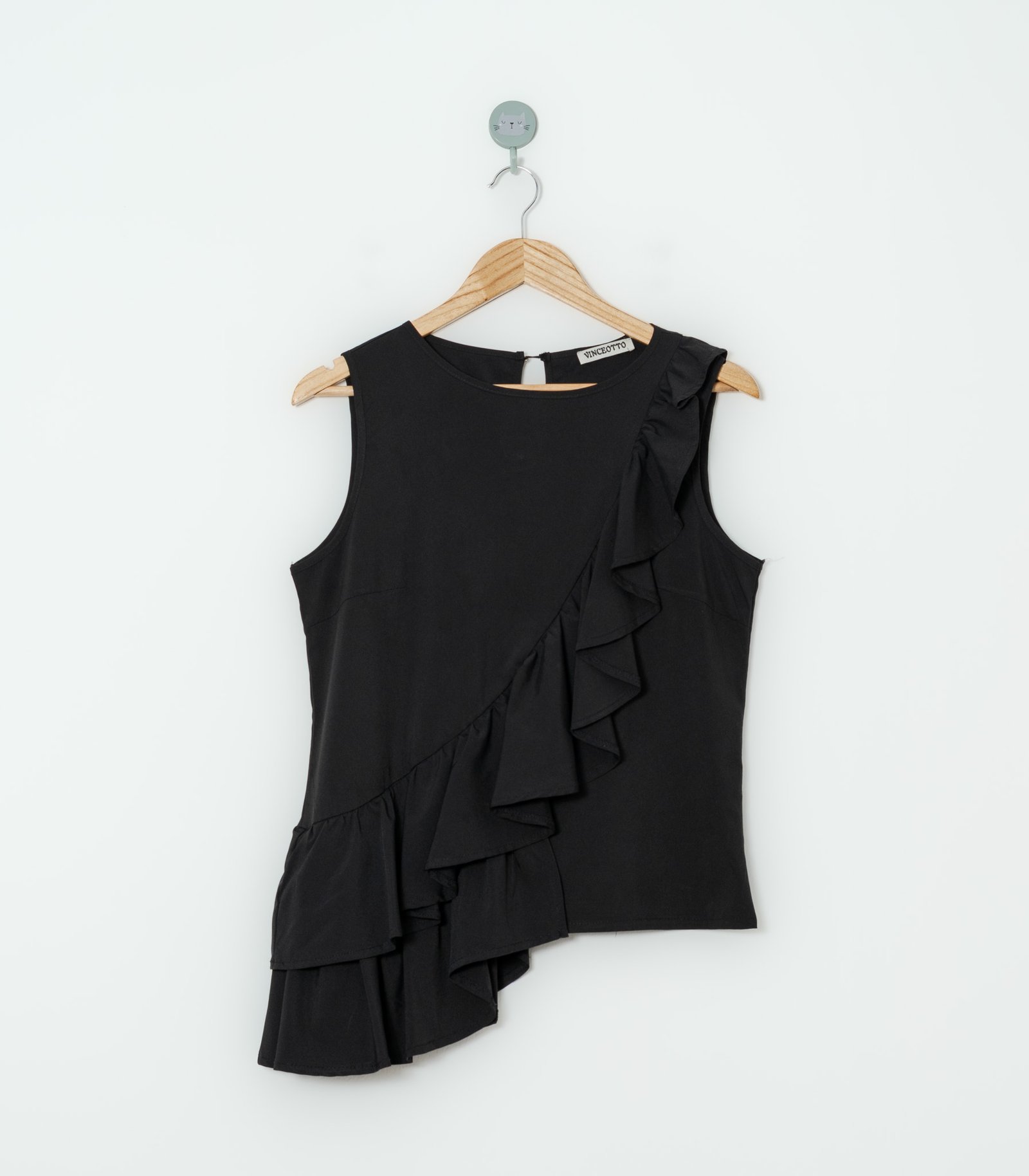 BLUSA NEGRA  VINCEOTTO  L