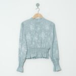 BLUSA VERDE FLORES  FOREVER 21  M