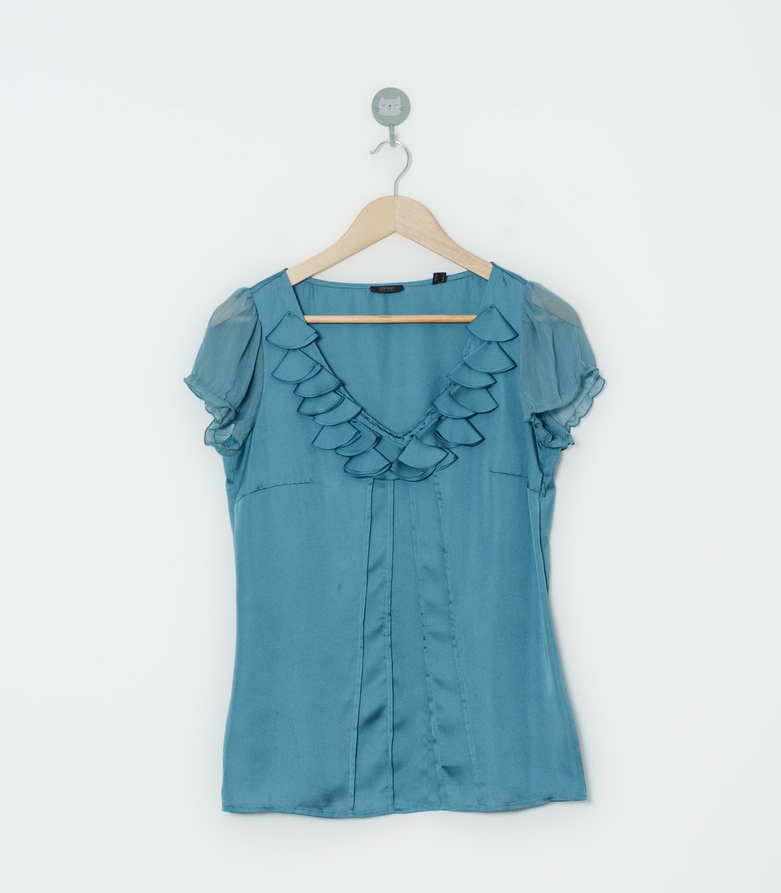 BLUSA VERDE  ESPRIT  S