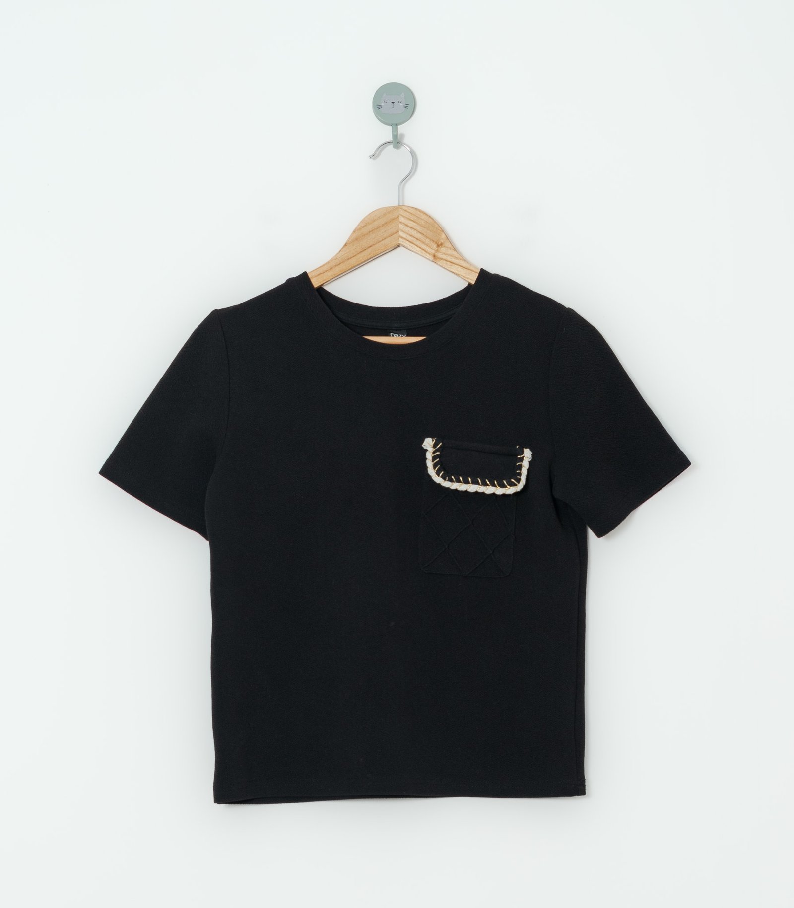 CAMISETA NEGRA  DAZY  S
