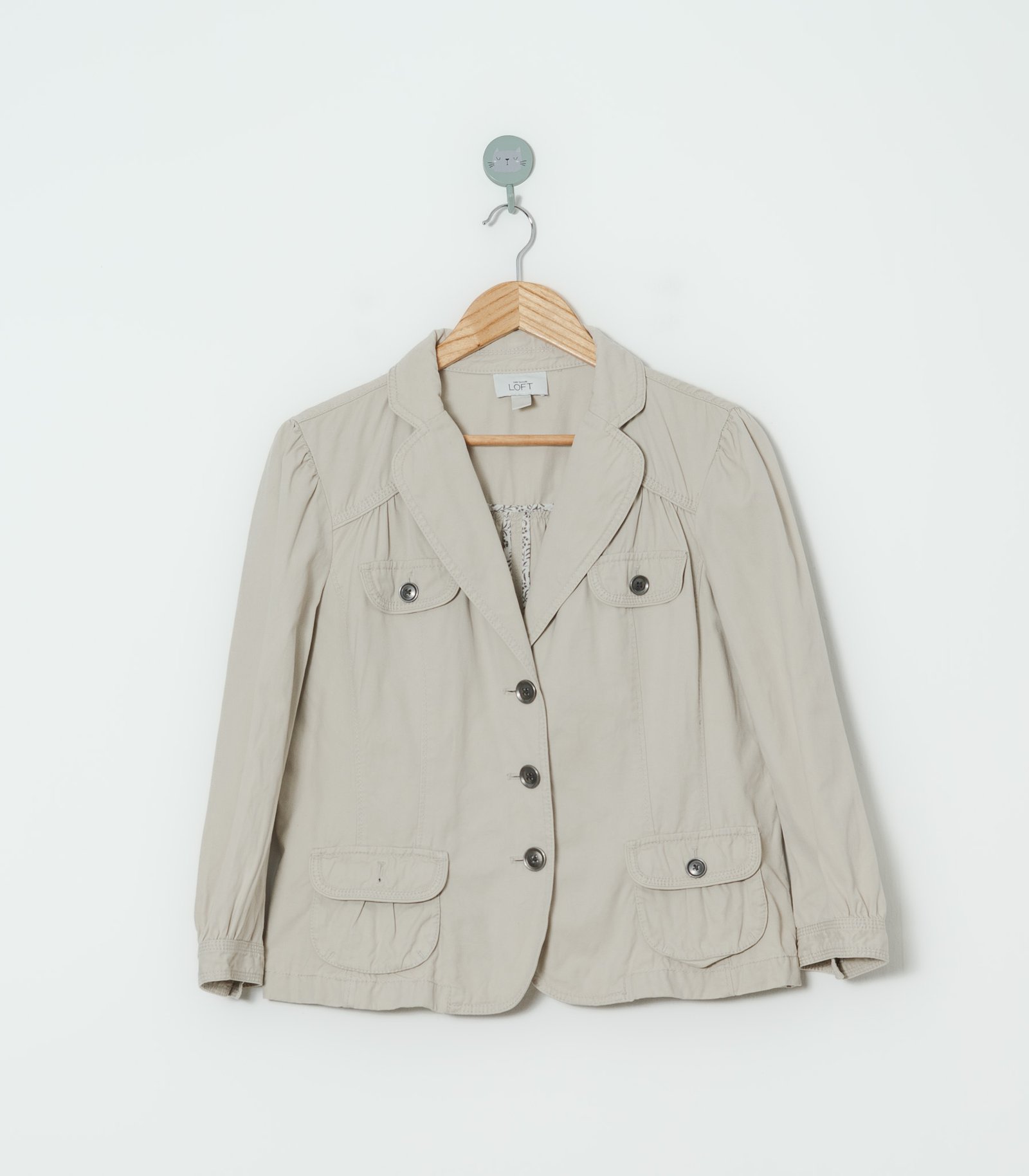 CHAQUETA BEIGE  LOFT  M