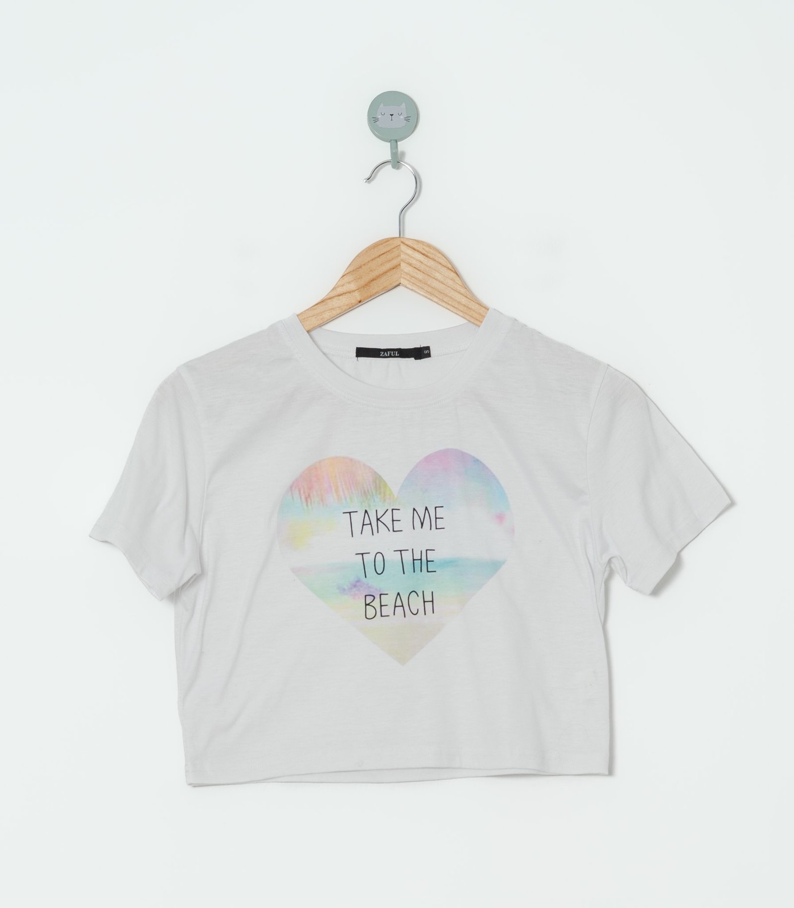 CROP TOP BLANCO  ZAFUL  S