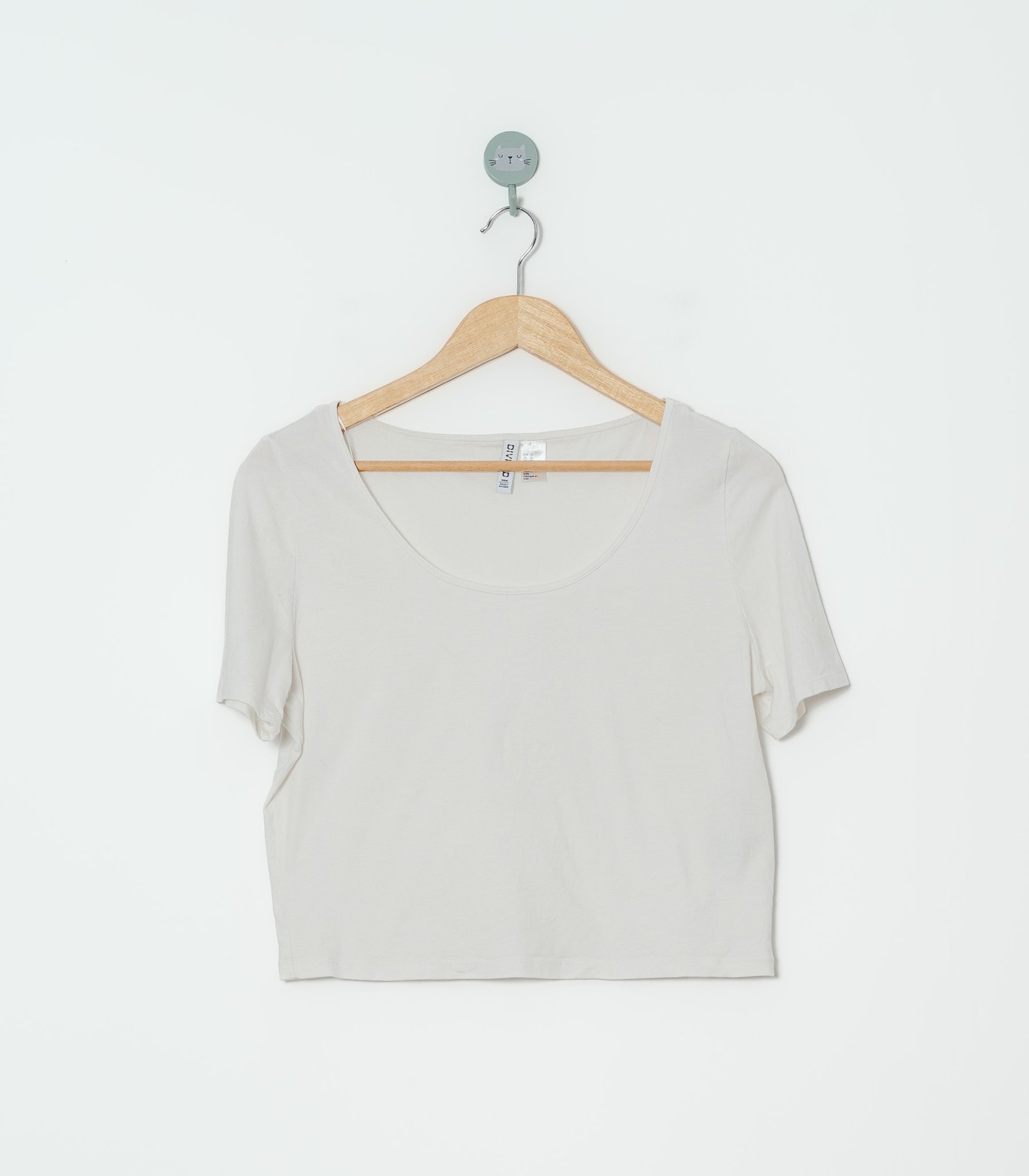 CROP TOP BLANCO  HYM  XL