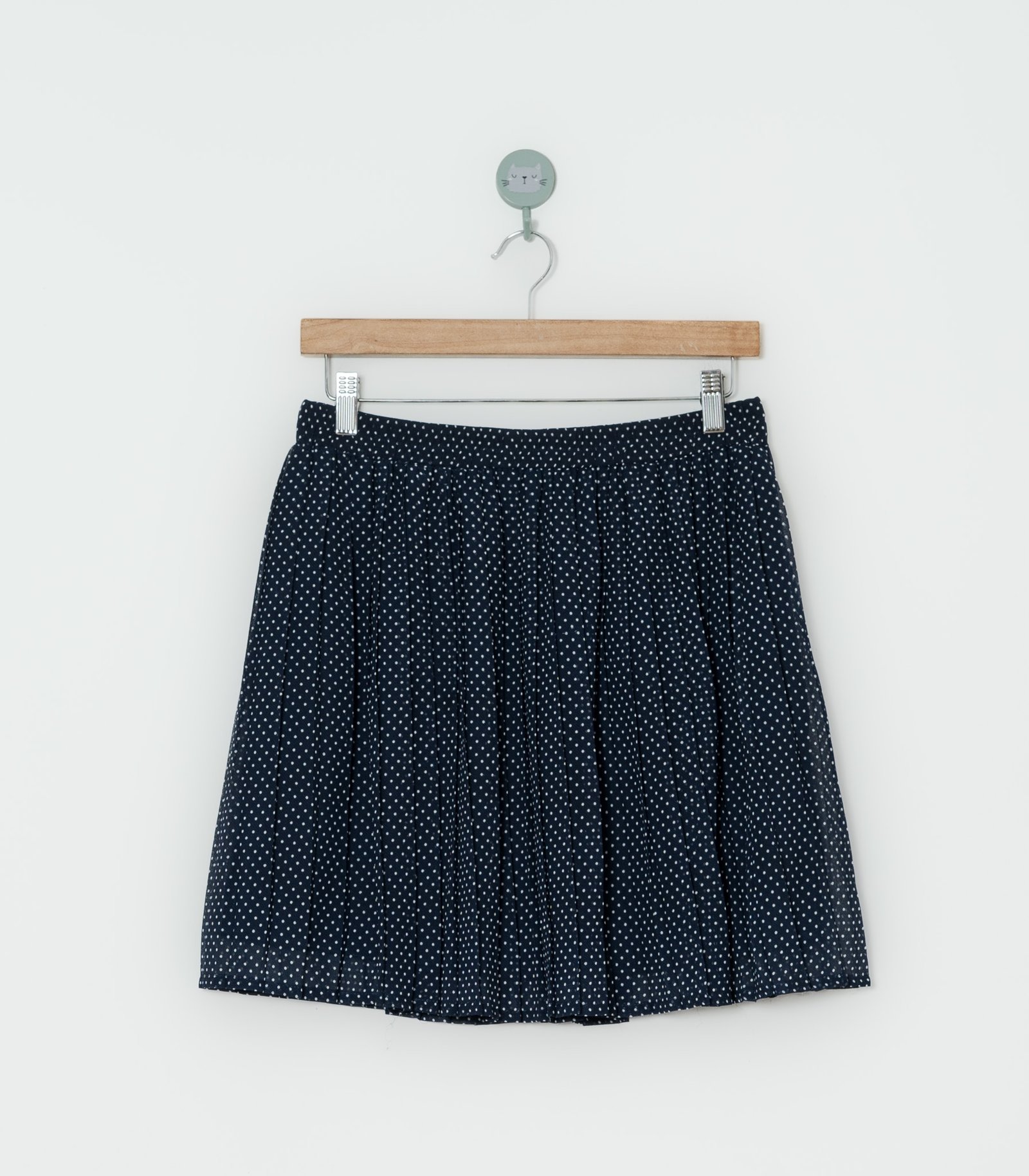 FALDA AZUL LUNARES  MNG  M/L