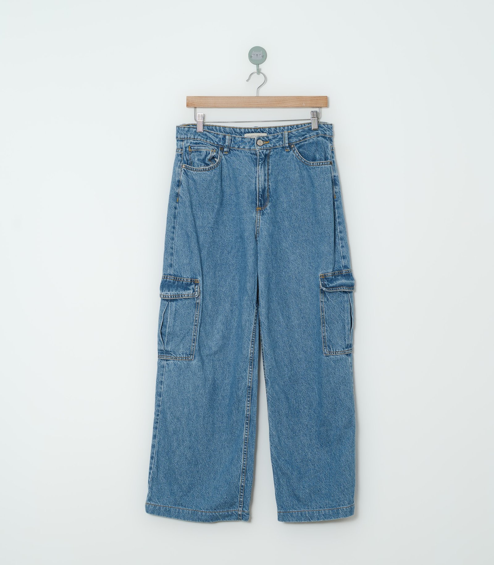 PANTALÓN CELESTE  SEVEN SEVEN  10