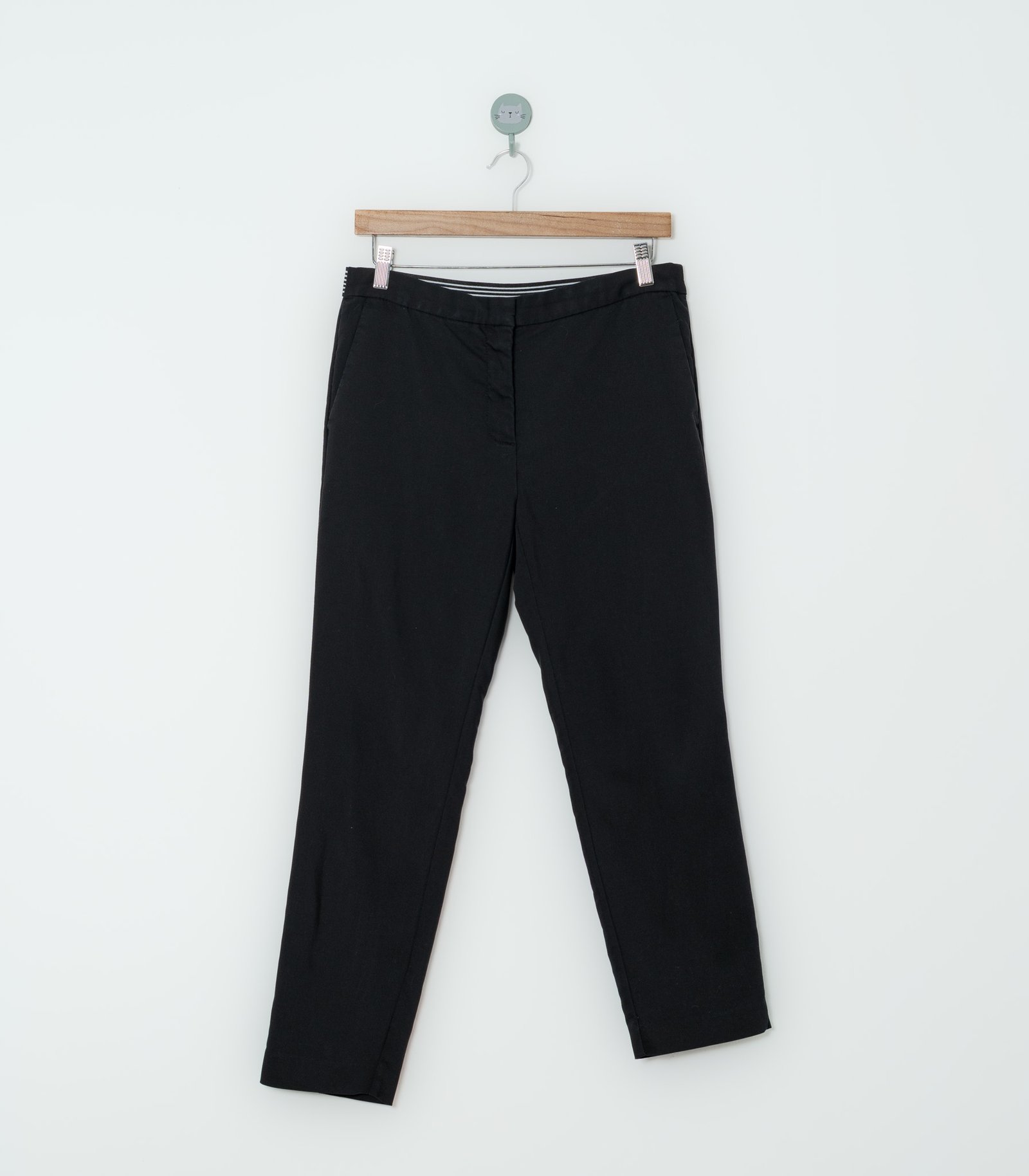 PANTALÓN NEGRO  ZARA  L