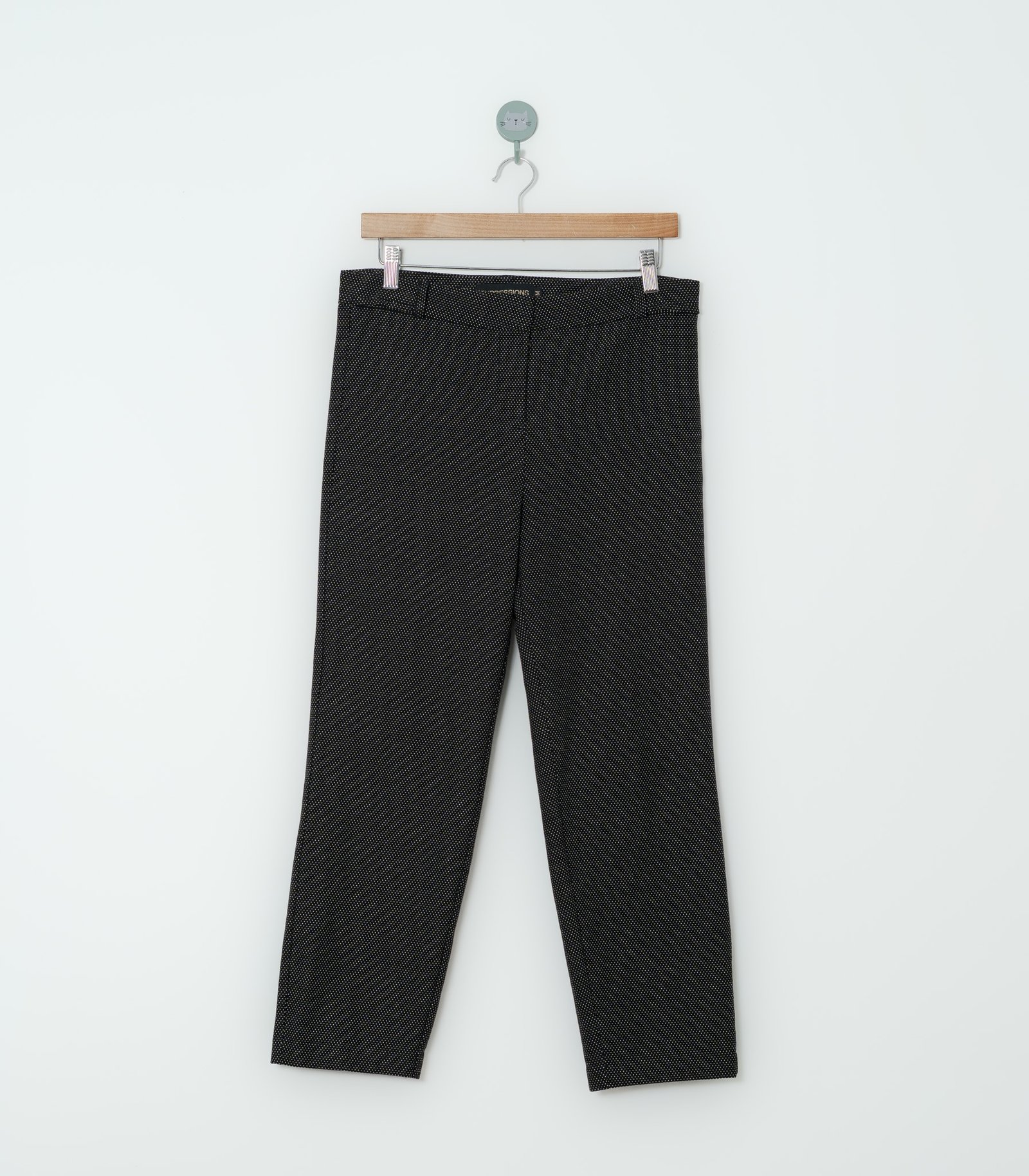 PANTALÓN NEGRO LUNARES  EXPRESSIONS  M