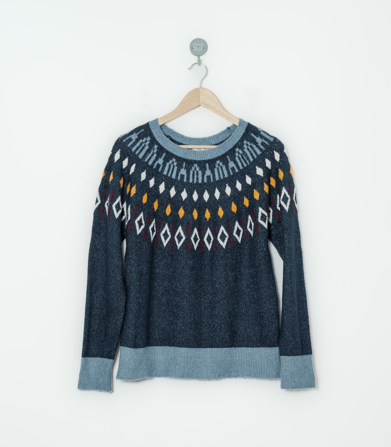 SACO AZUL TRIBAL  TIME TRUE  M