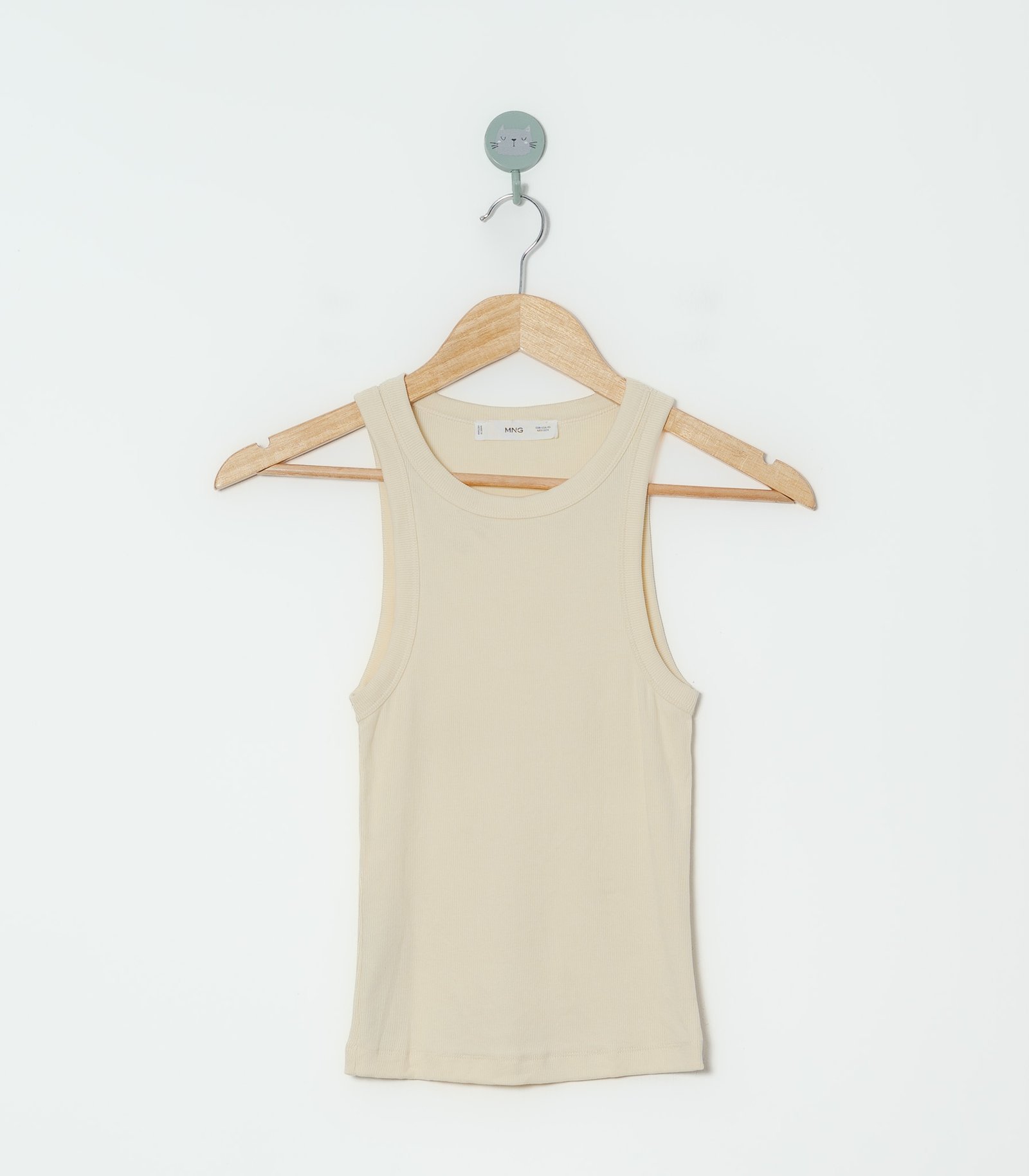 TOP AMARILLO  MNG  XS